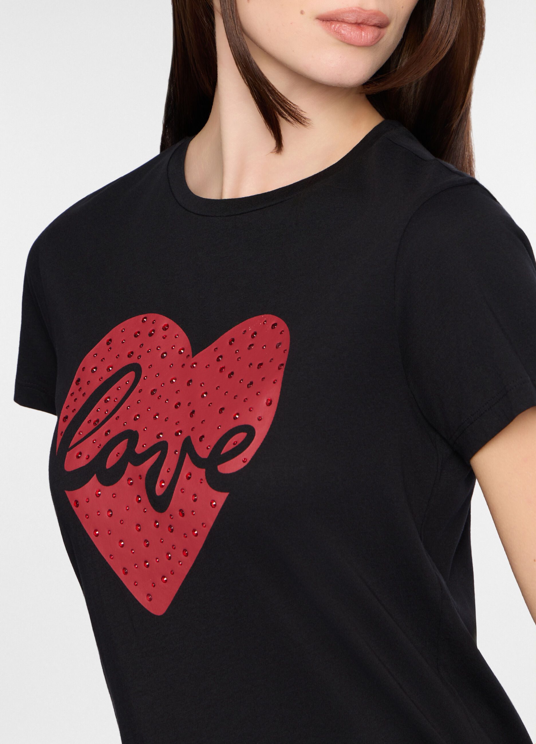 T-shirt girocollo donna_2