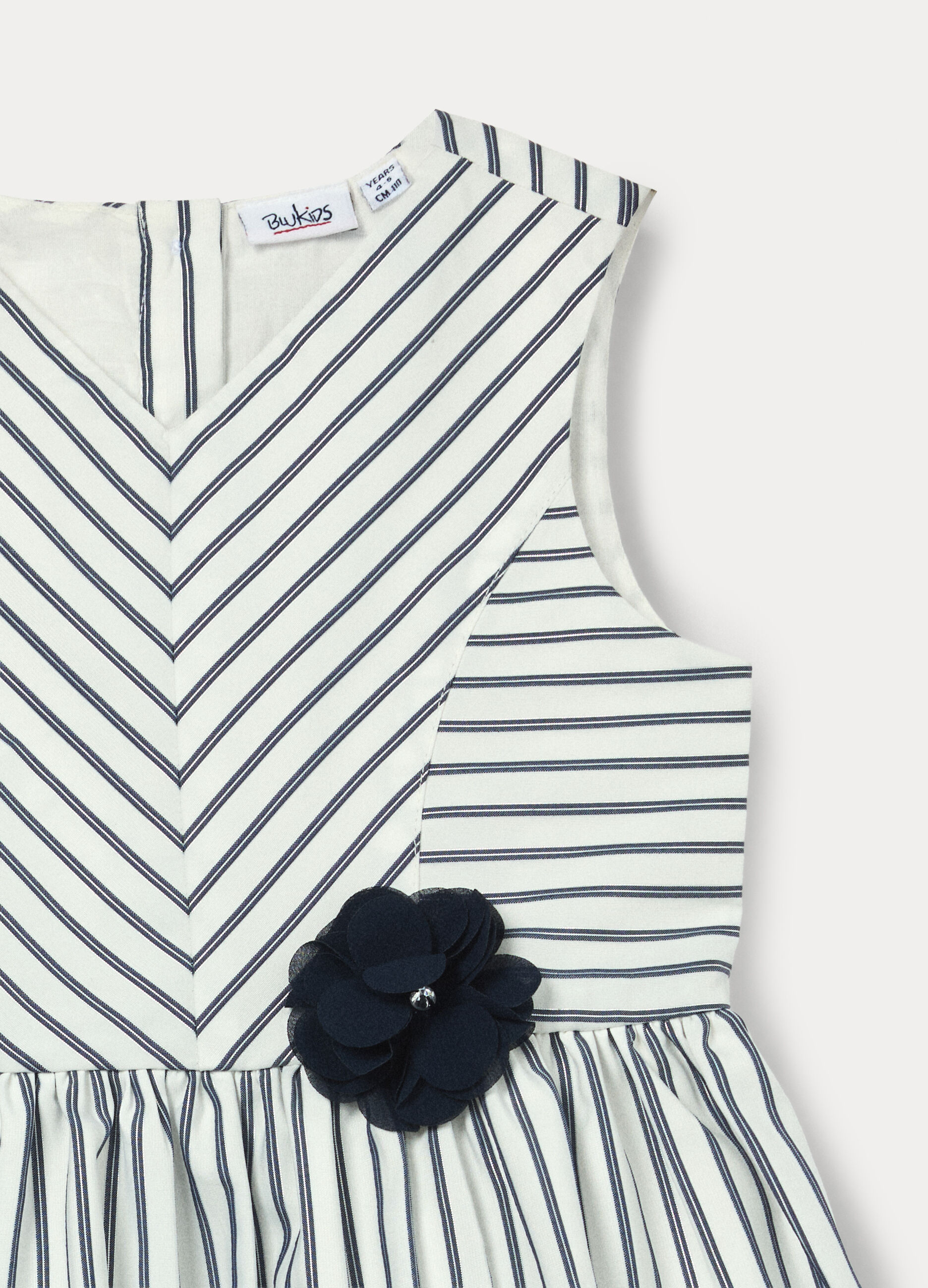Abito a righe bambina_2