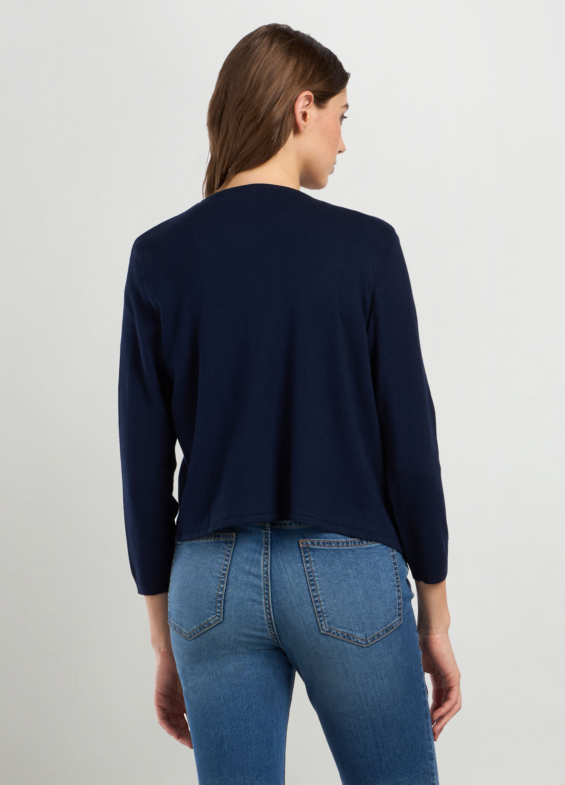 Cardigan coprispalle in misto viscosa donna_1