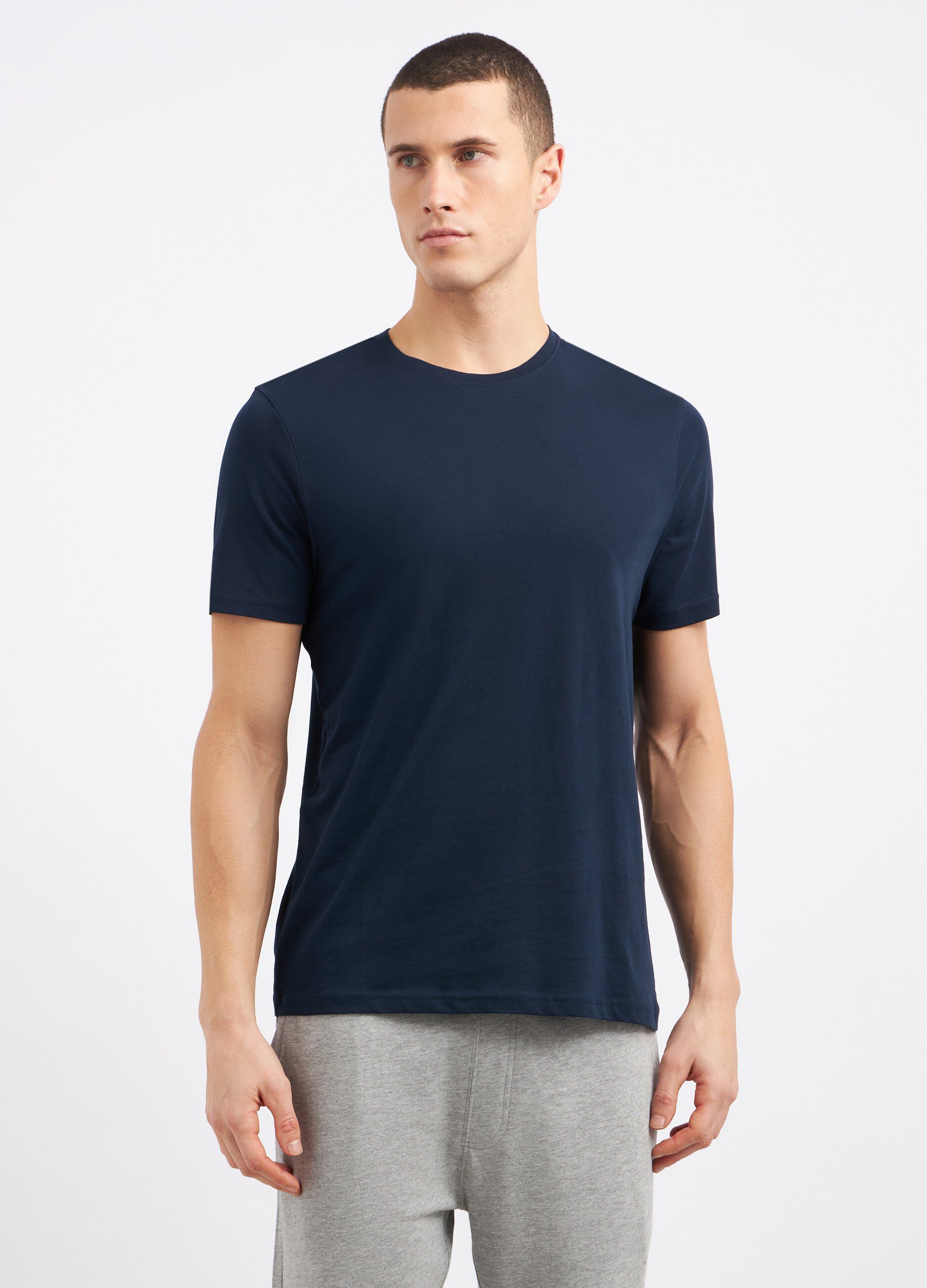 T-shirt in puro cotone uomo_0