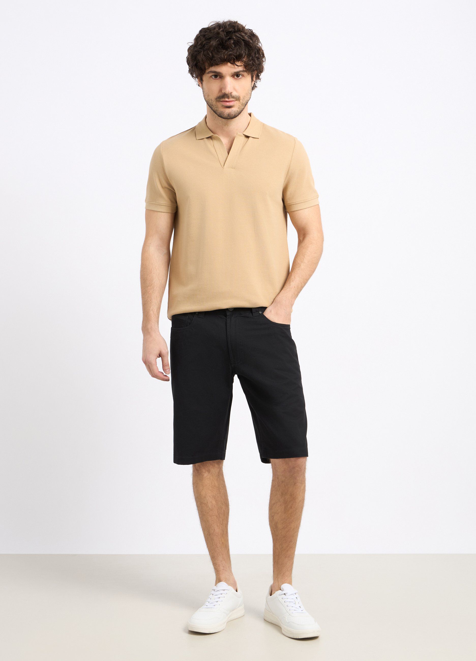 Bermuda in puro cotone uomo_0