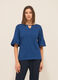 T-shirt smanicata in jersey di puro cotone donna_0