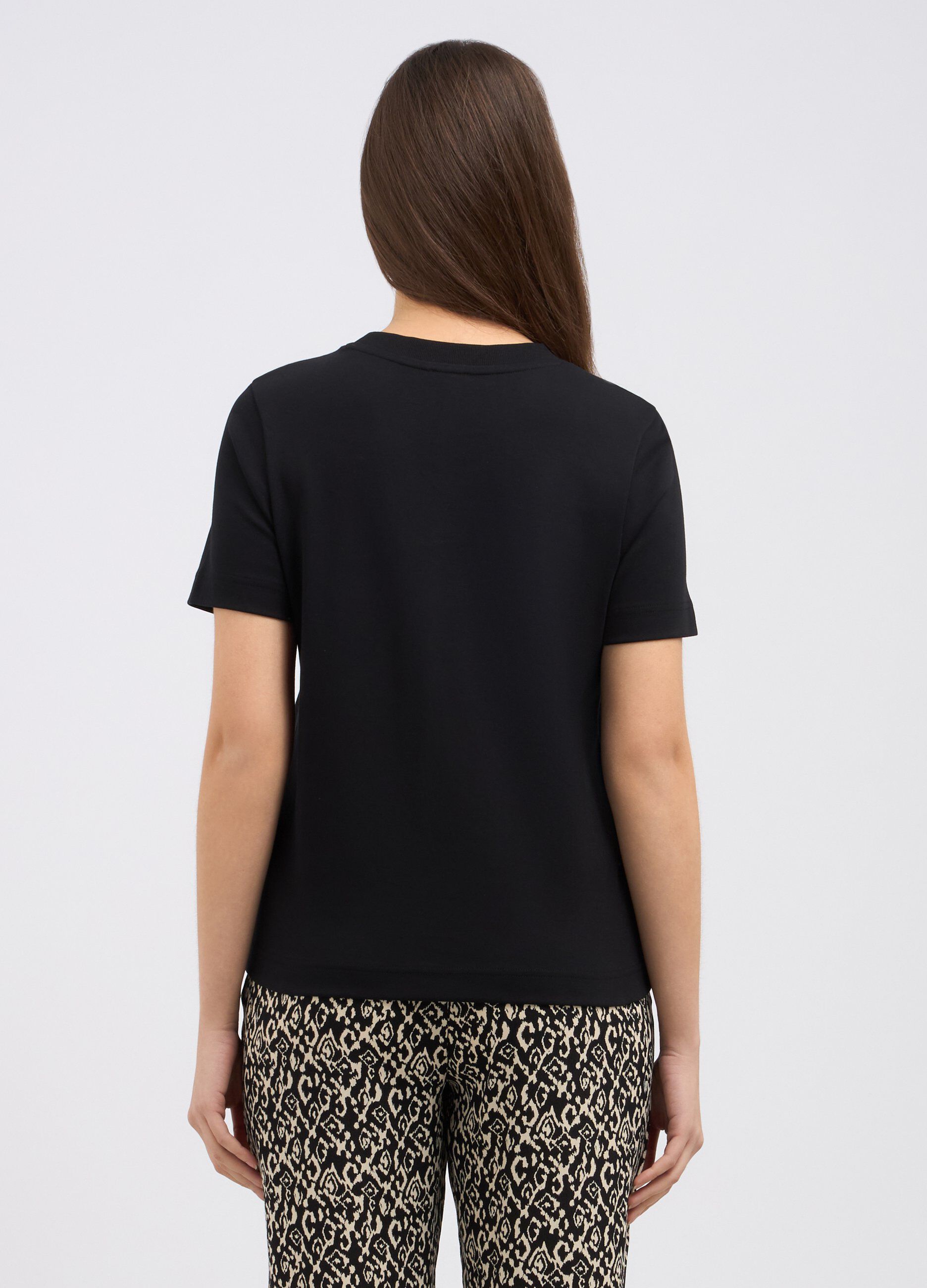 T-shirt in puro cotone donna_1