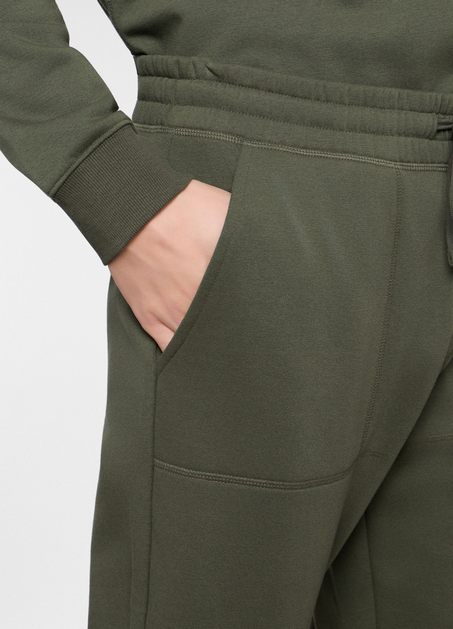 Jogger in misto cotone uomo_2