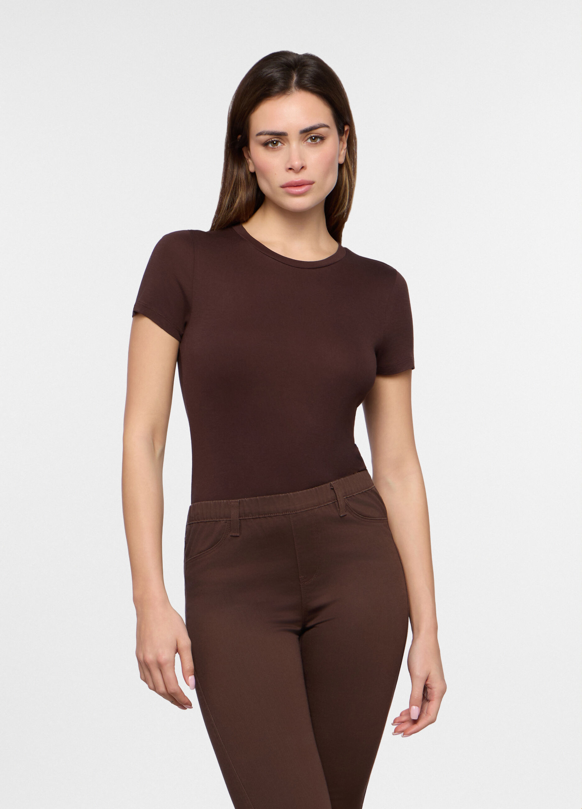 T-shirt in pura viscosa donna_0