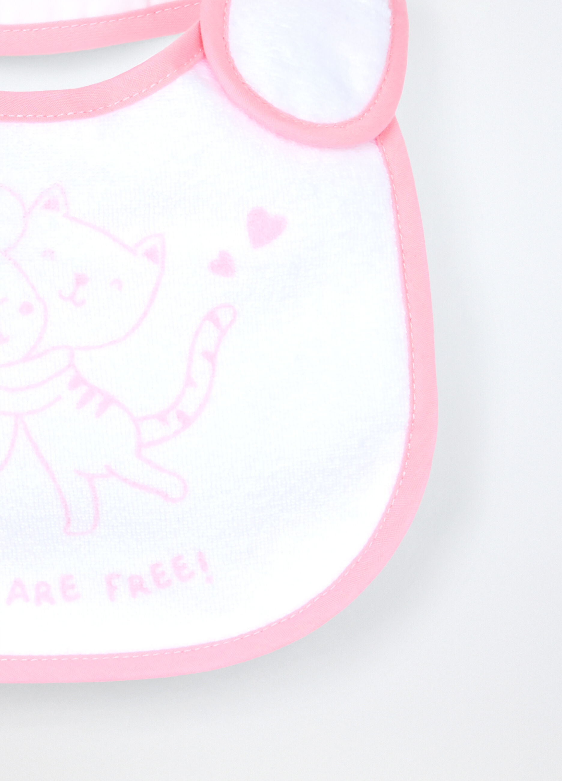 Pack 4 bavaglini in spugna di misto cotone_2