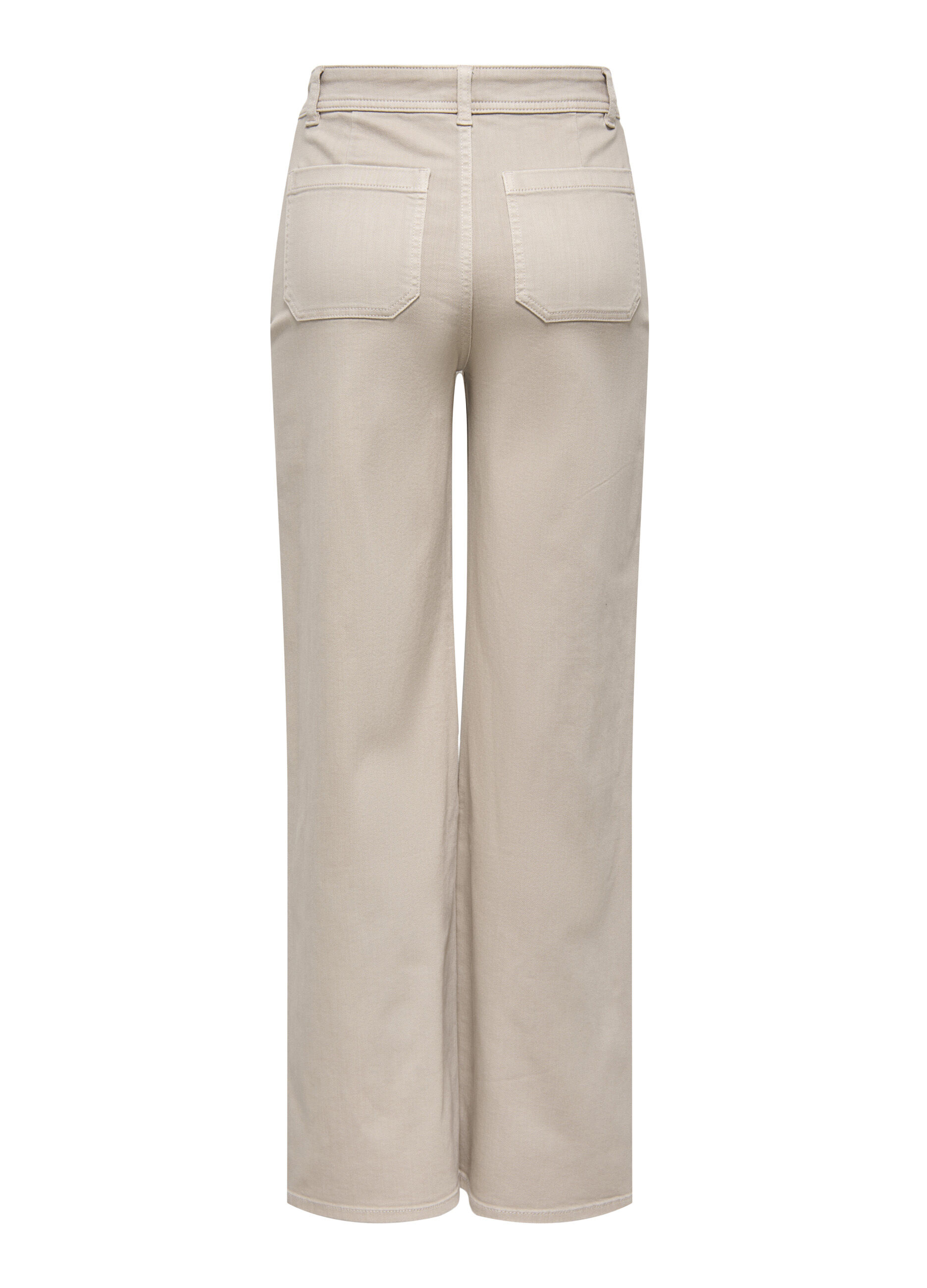 Pantaloni Wide Leg in denim donna_5
