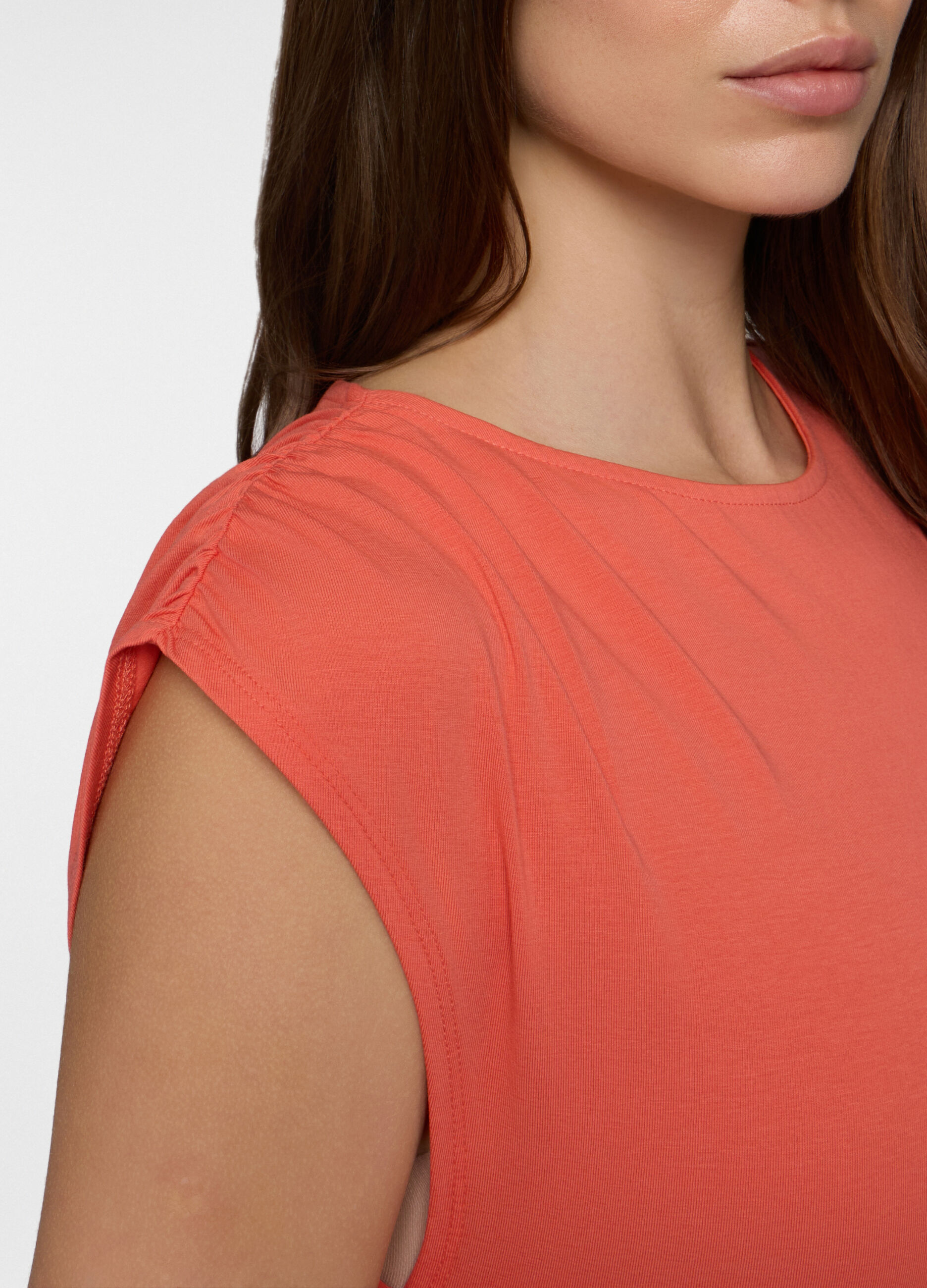 Canotta girocollo in jersey donna_2