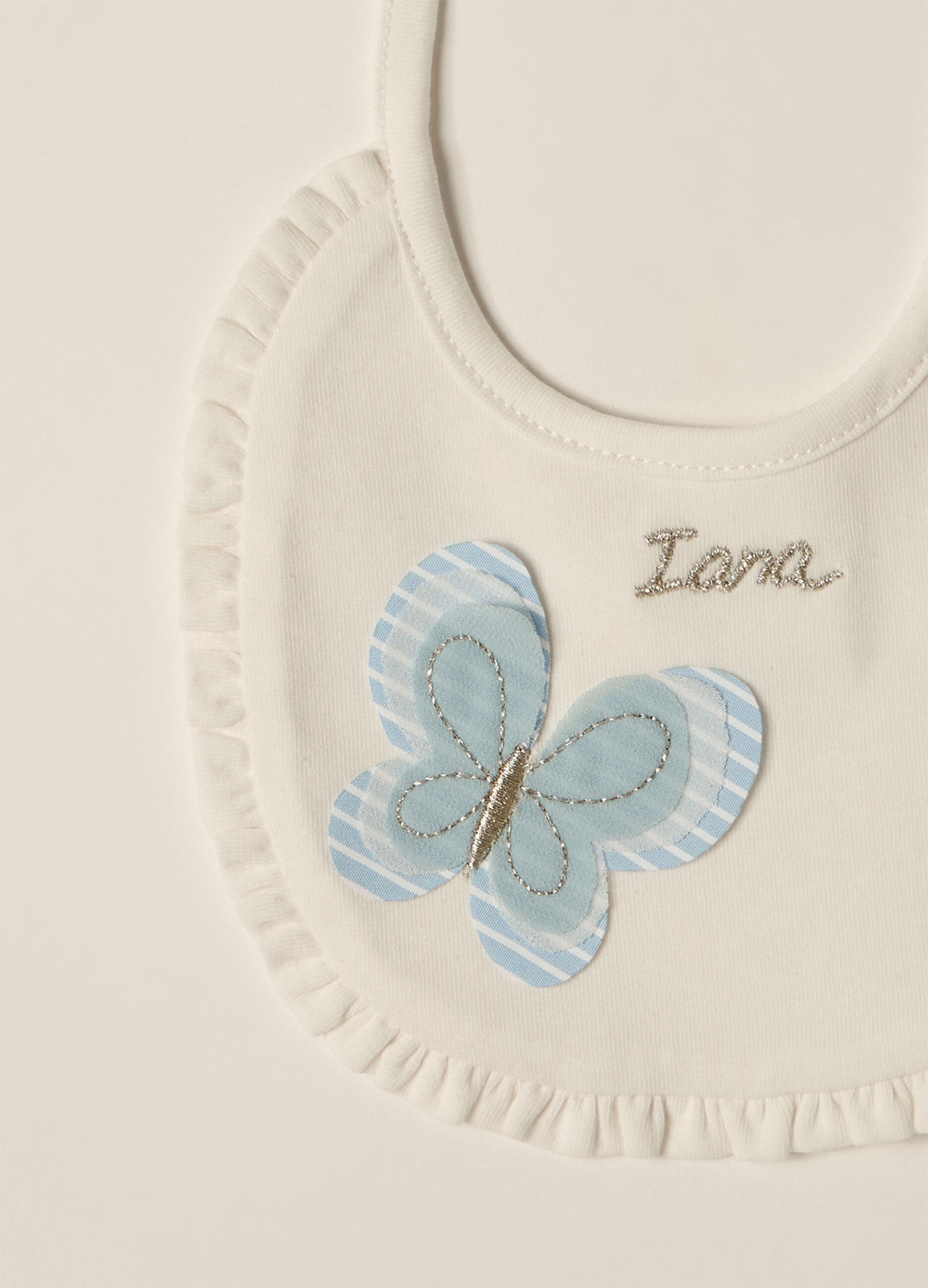 Bavaglino in cotone stretch IANA neonata_1