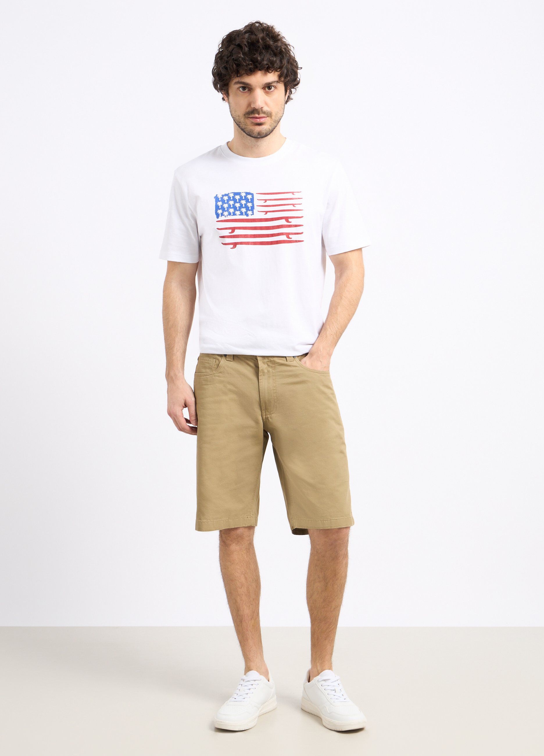 Bermuda in puro cotone uomo_0