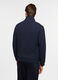 Felpa con zip in maglia di cotone uomo_1