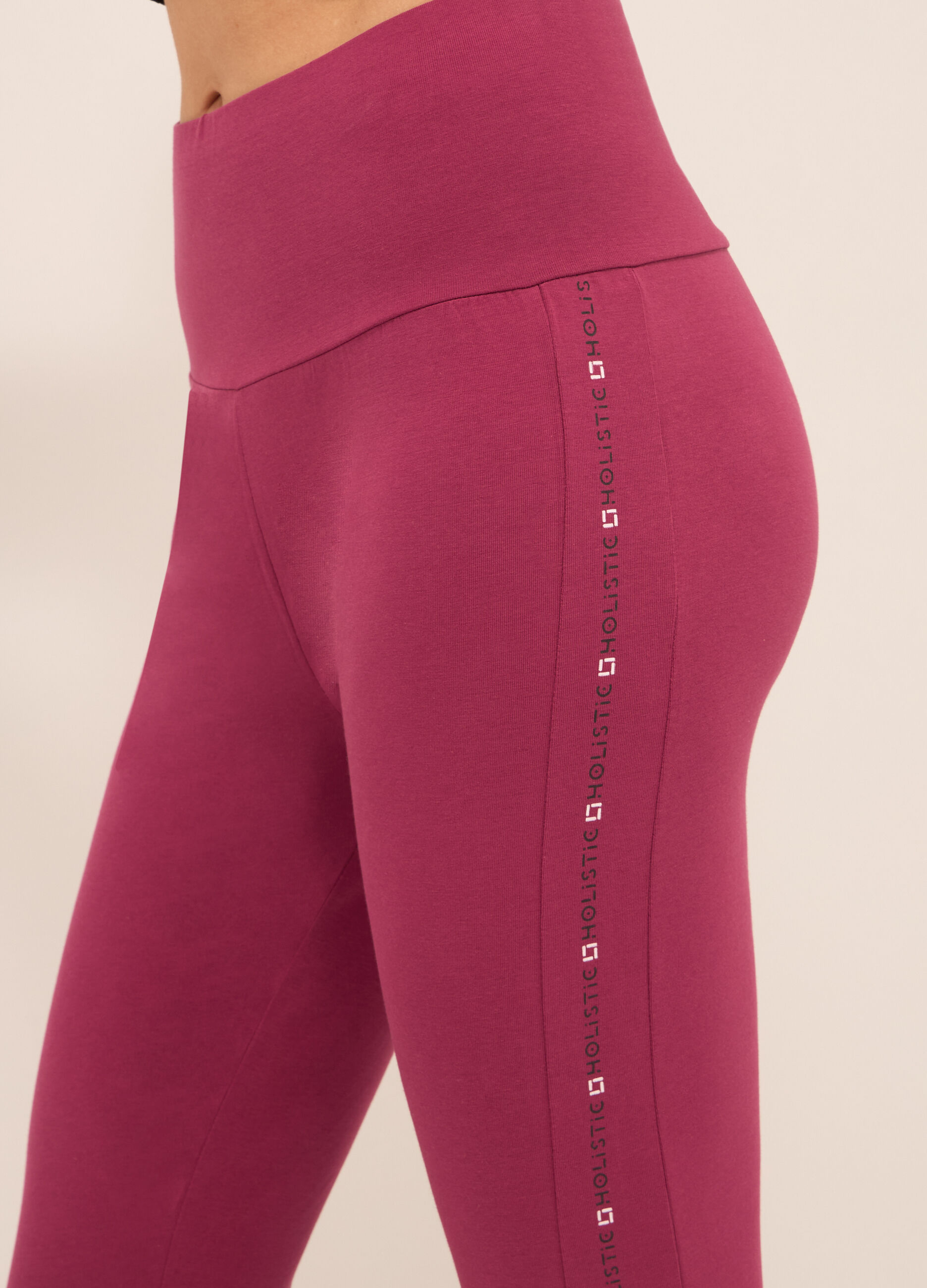 Leggings in cotone stretch donna_2