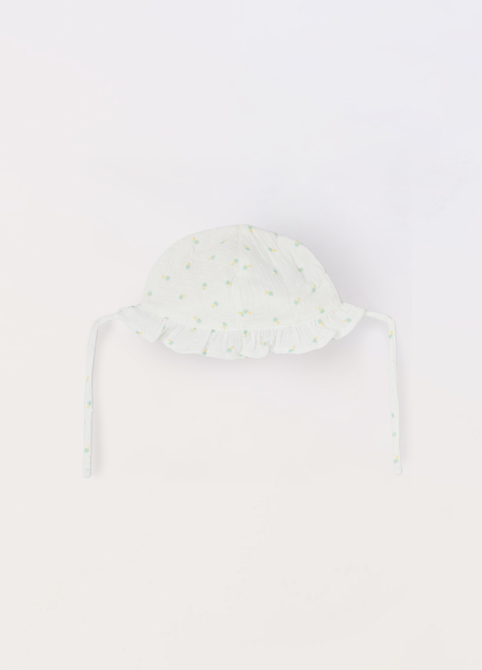 Cappello in puro cotone neonata_0