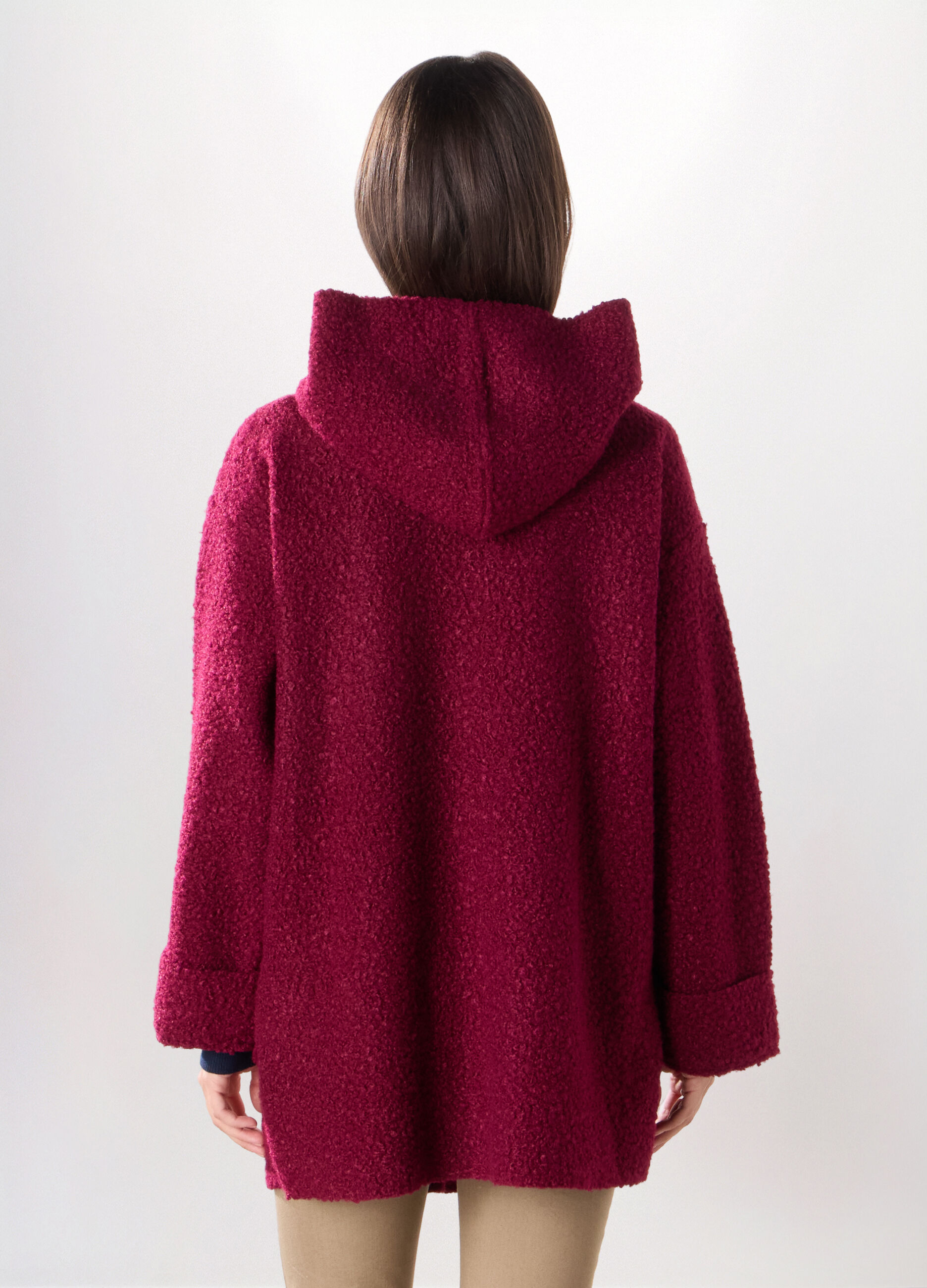 Cappotto bouclé donna_1