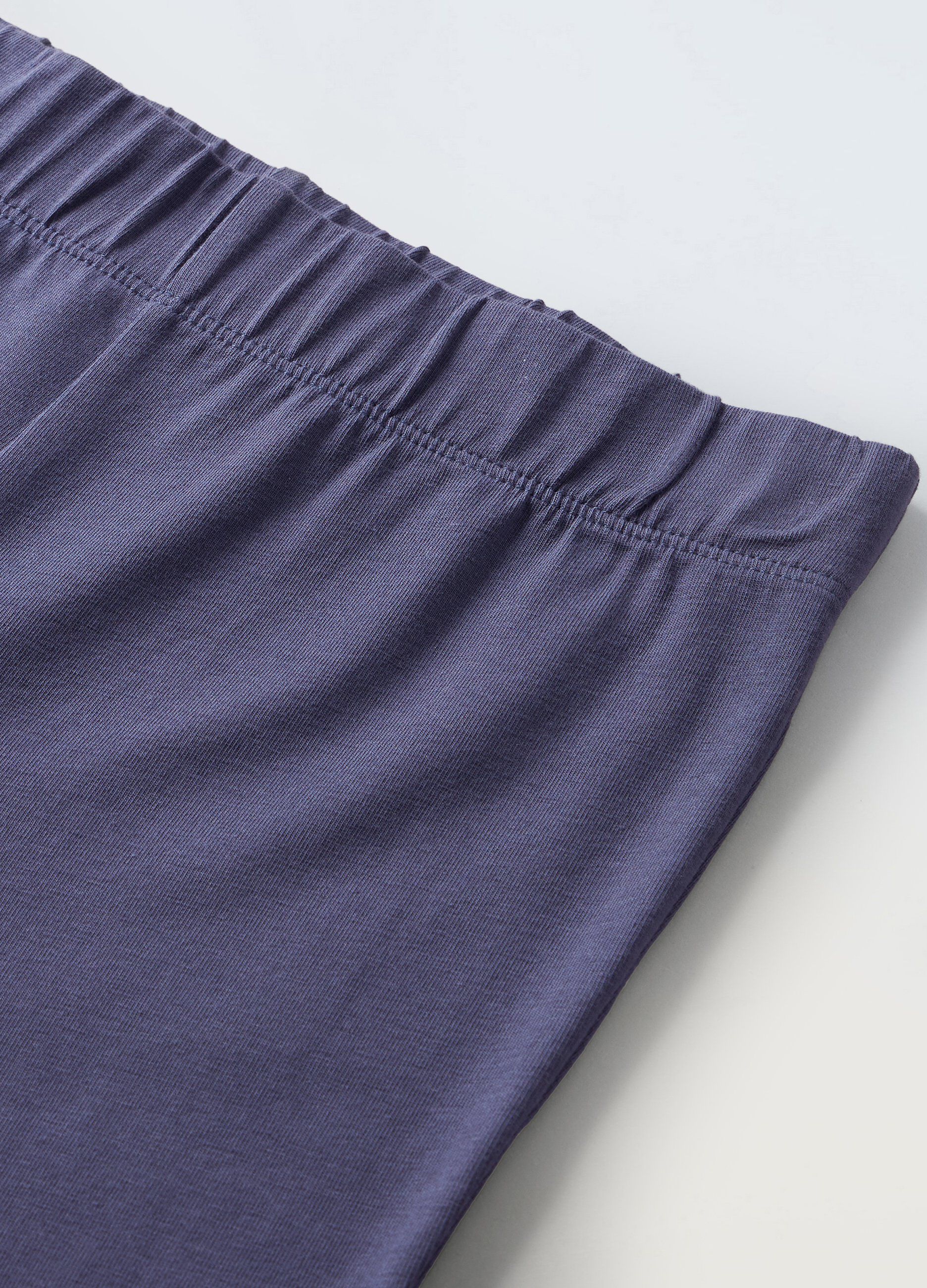 Leggings in cotone stretch flare fit ragazza_1