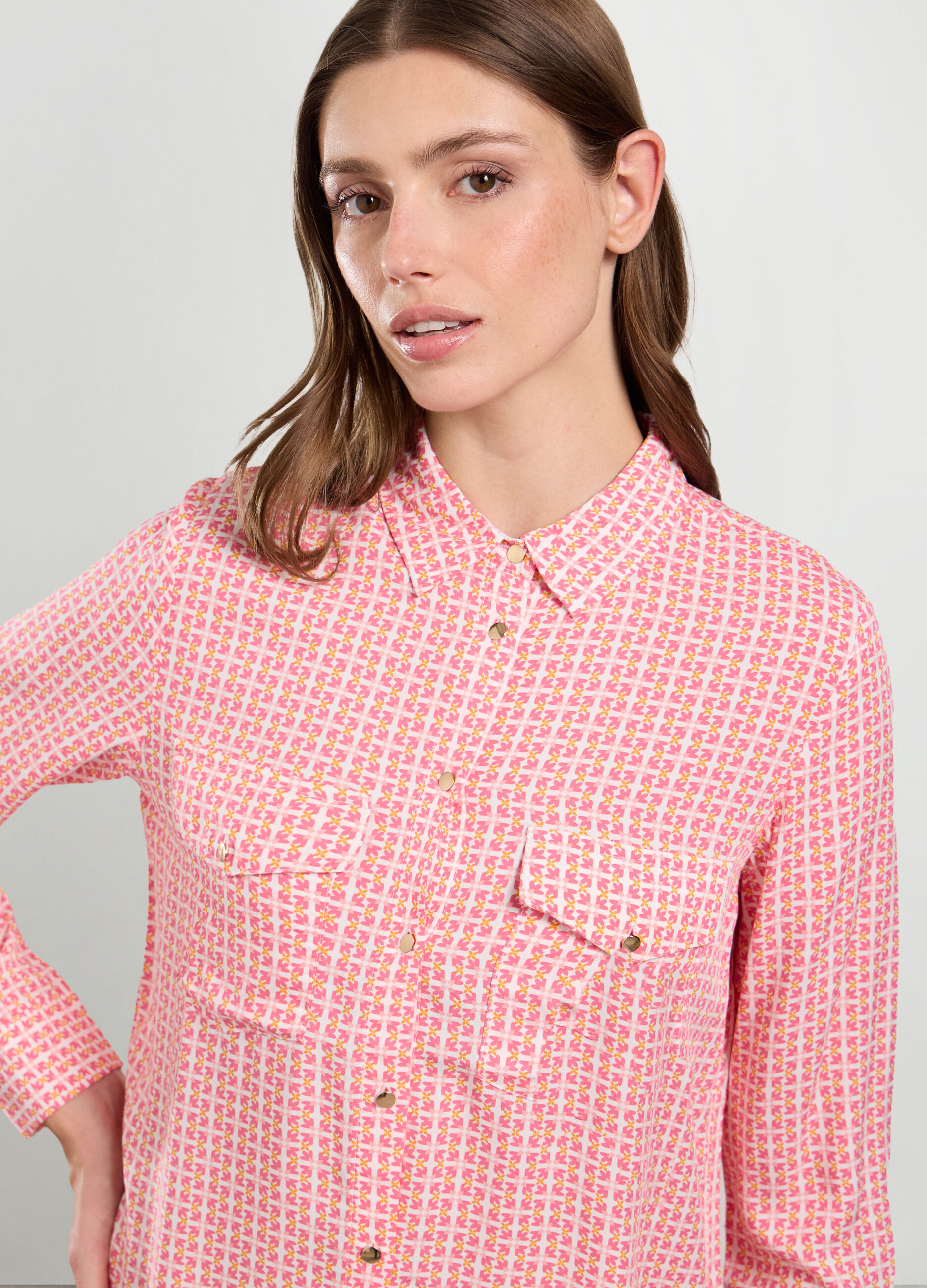 Camicia in pura viscosa donna_2