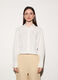 Camicia over fit con collo alla francese donna_1