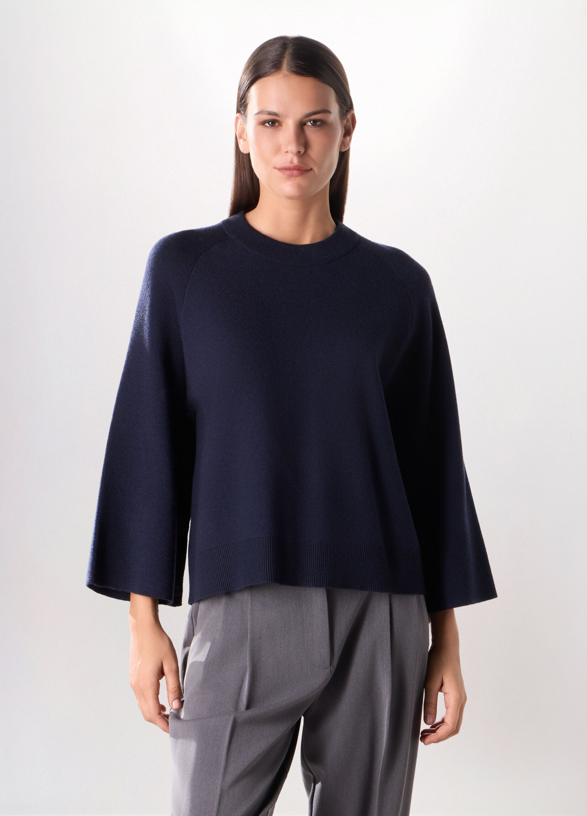 Pullover misto viscosa donna_0