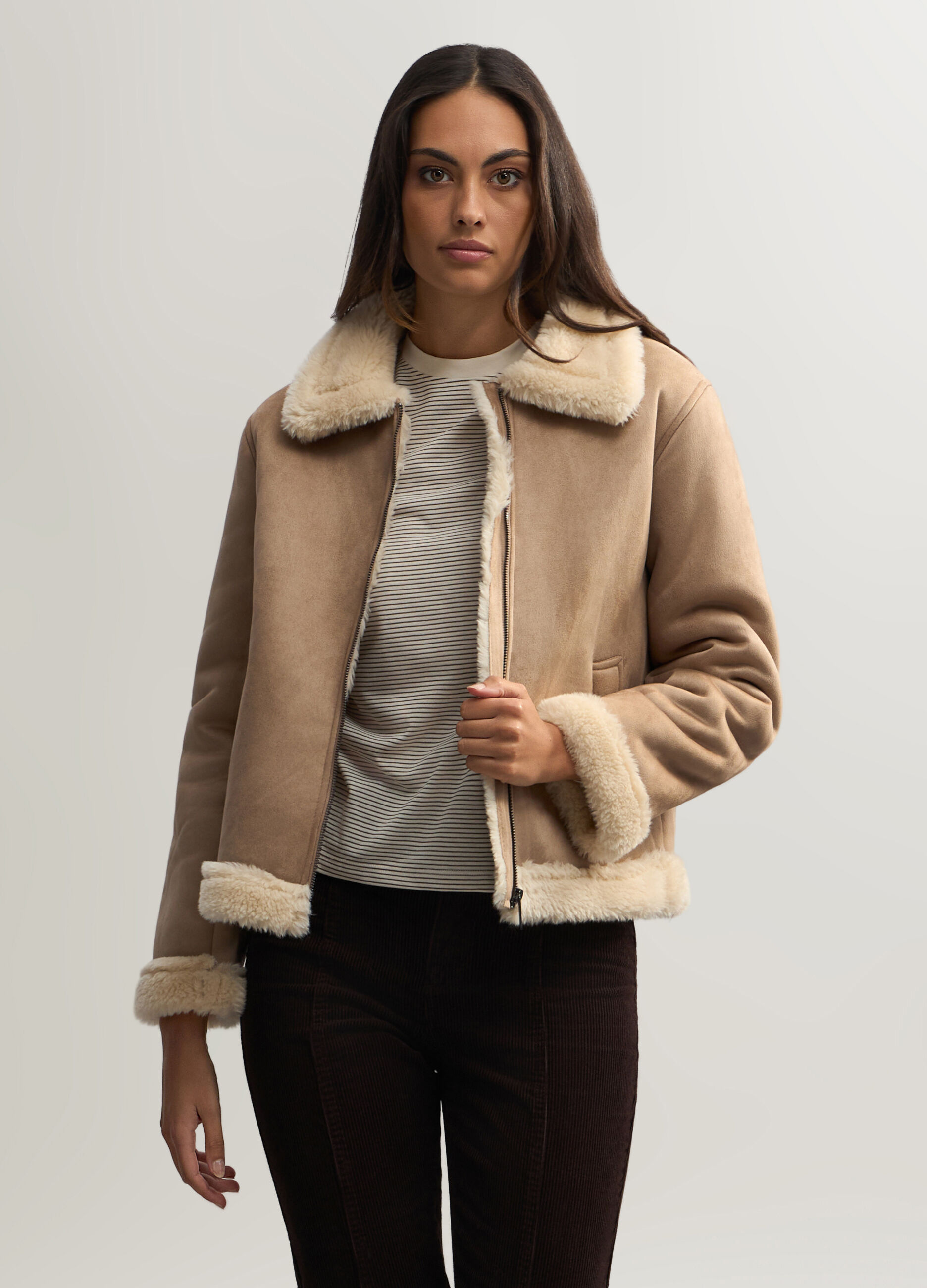 Cappotto full zip donna_0
