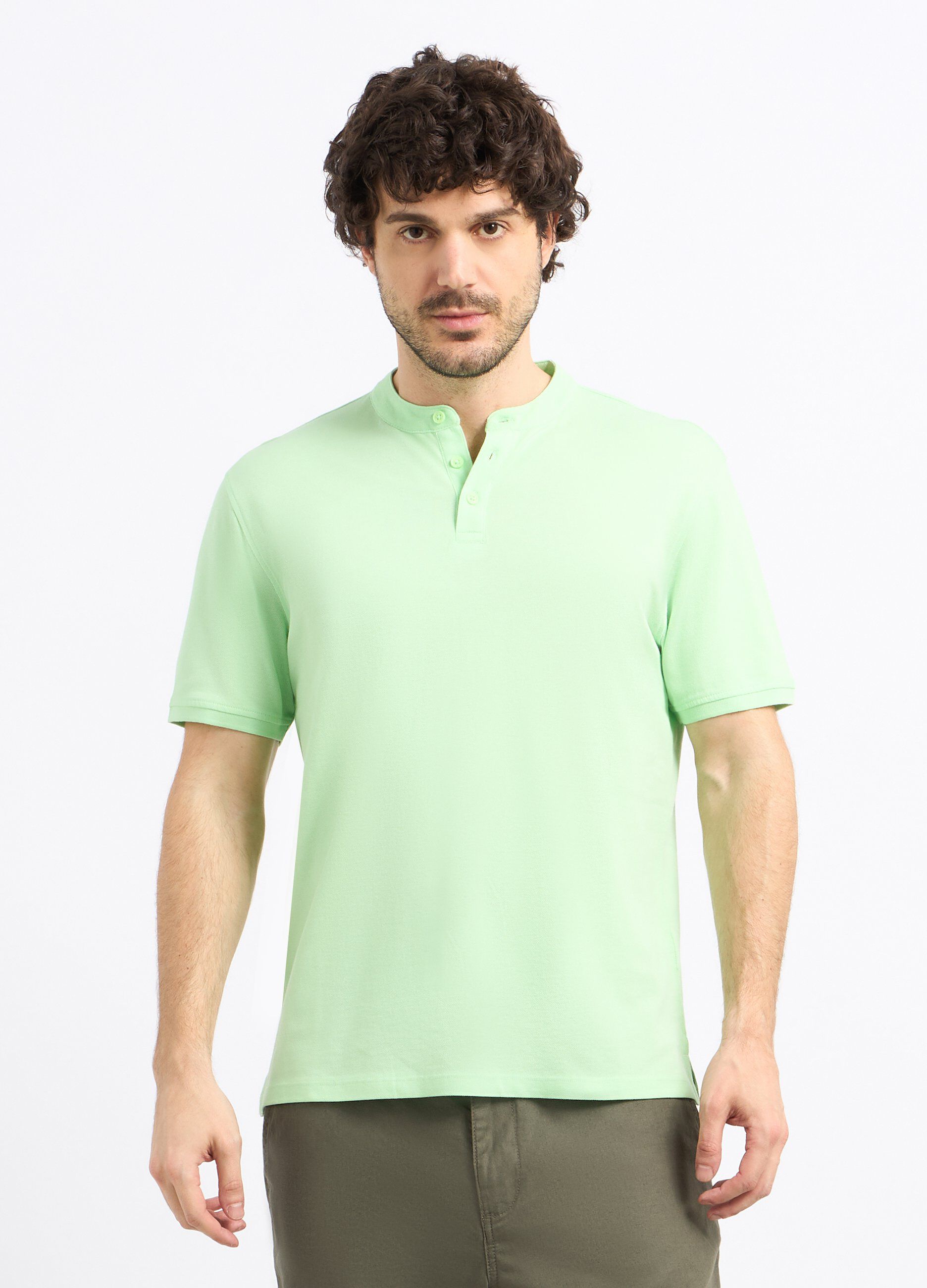 Polo in puro cotone uomo_0