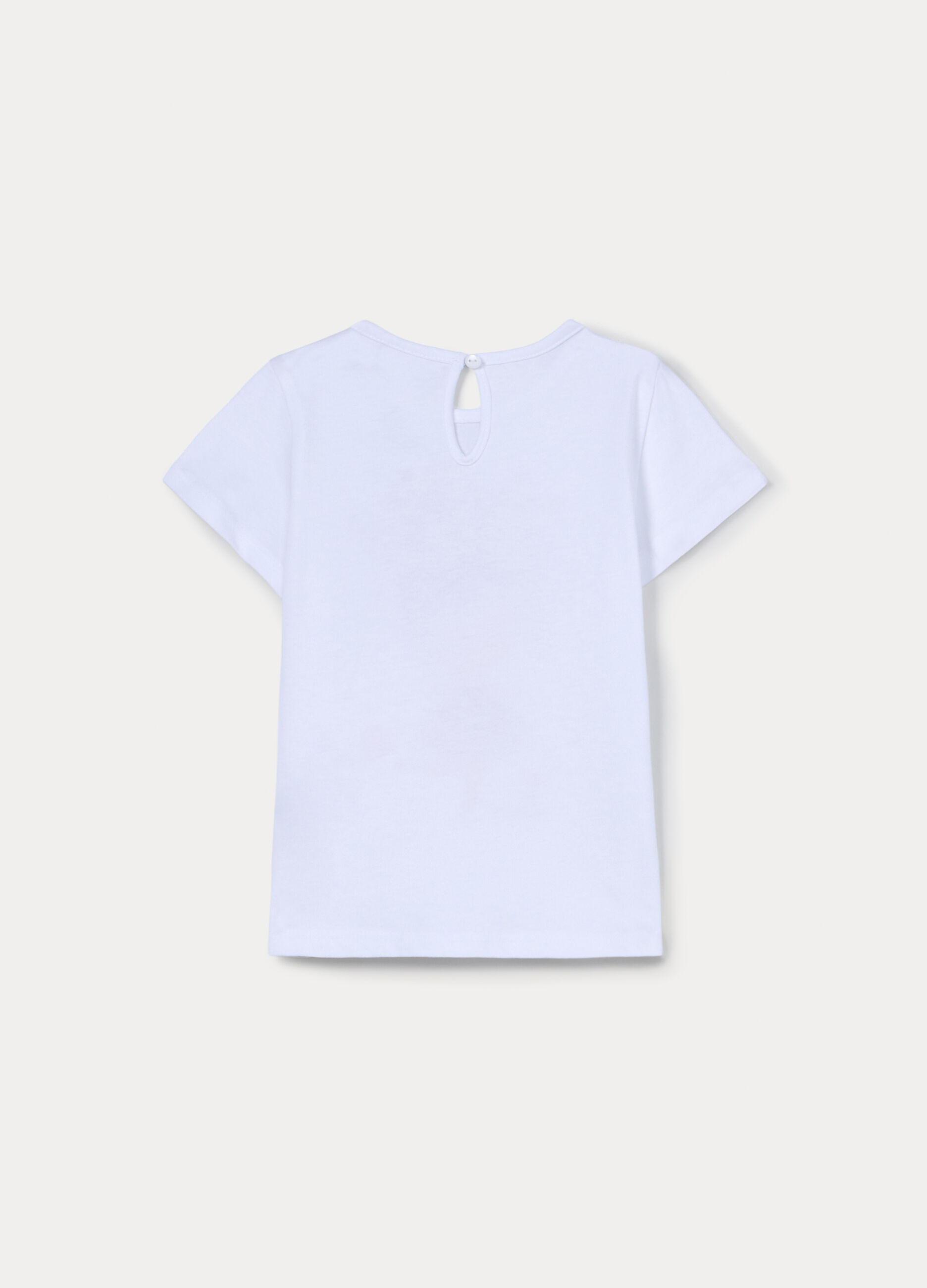 T-shirt in jersey di puro cotone bimba_1