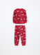 Set pigiama lungo in interlock di puro cotone neonato_0