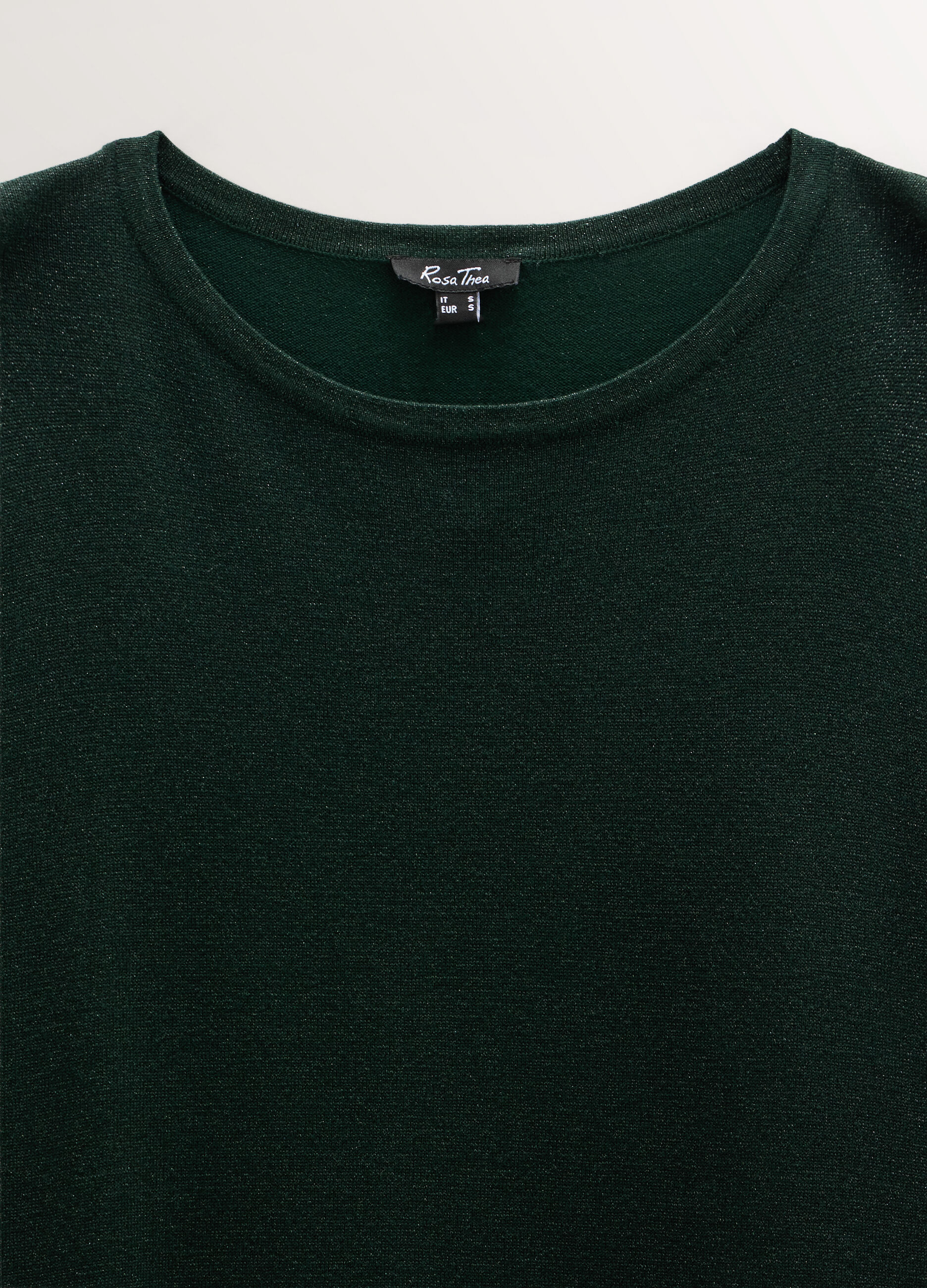Maglia girocollo rasata donna curvy_2