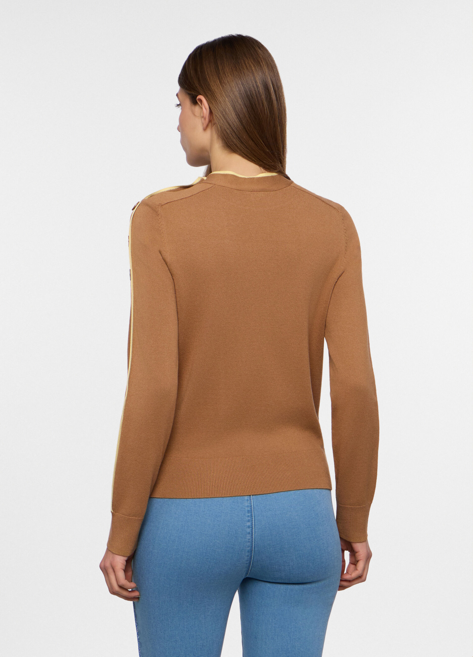 Pullover tricot misto viscosa donna_1