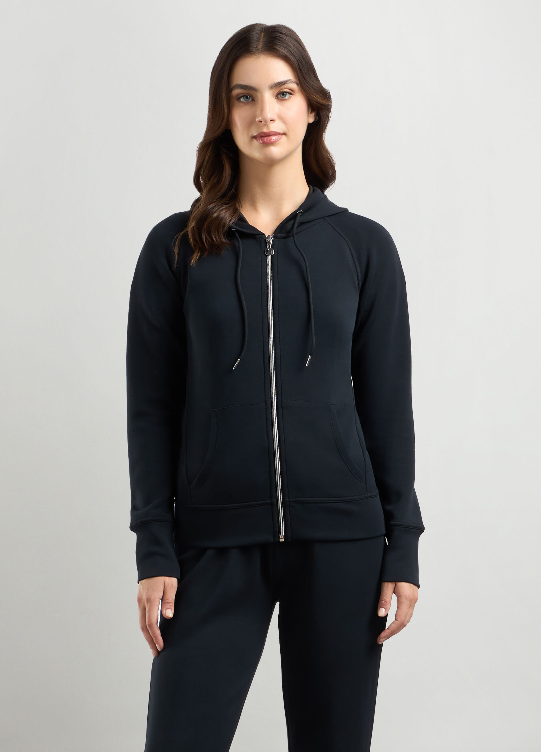 Felpa in misto modal donna_0