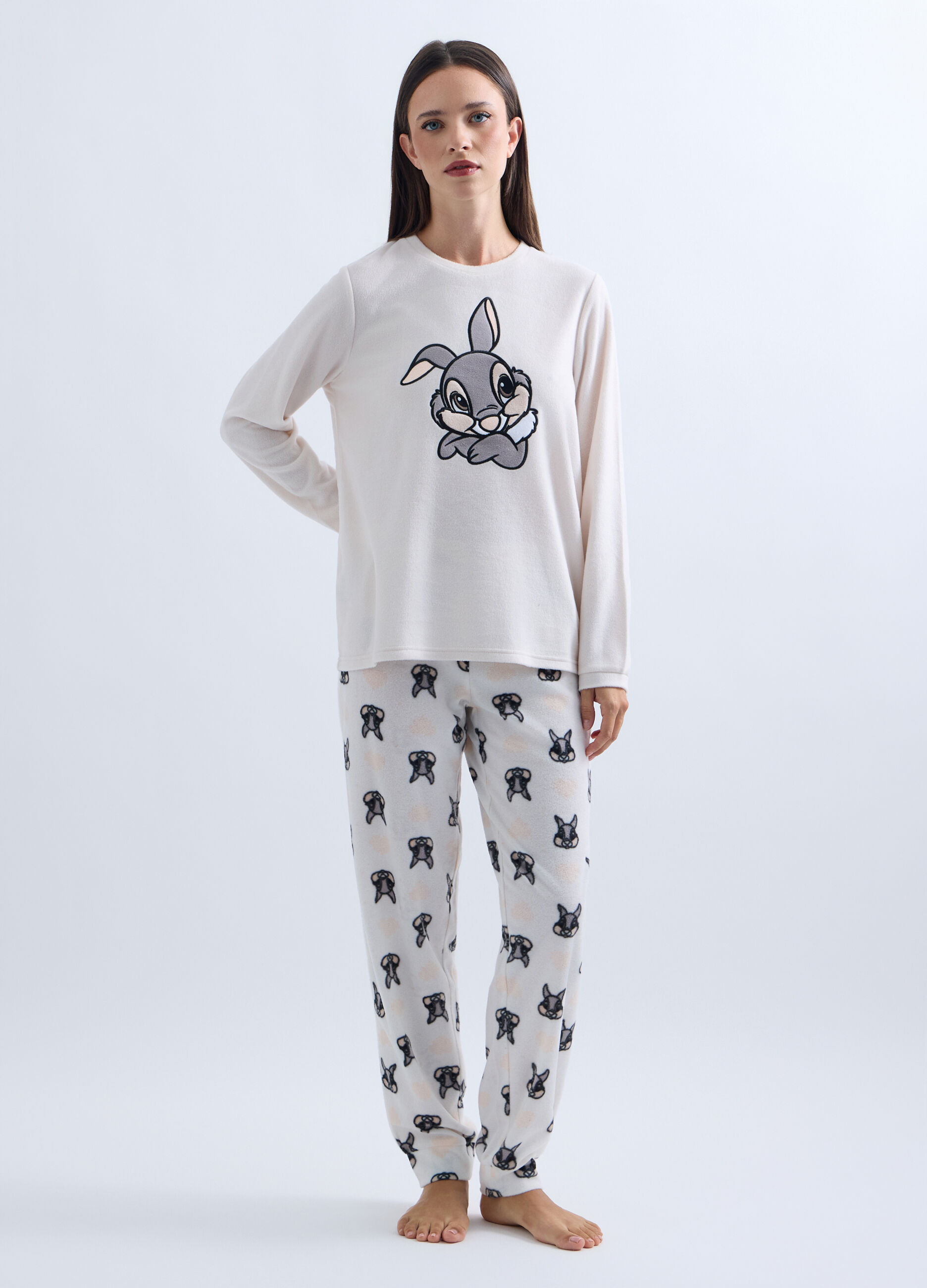 Set pigiama Disney in micro pile donna_0