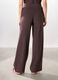 Pantaloni in misto viscosa donna_1