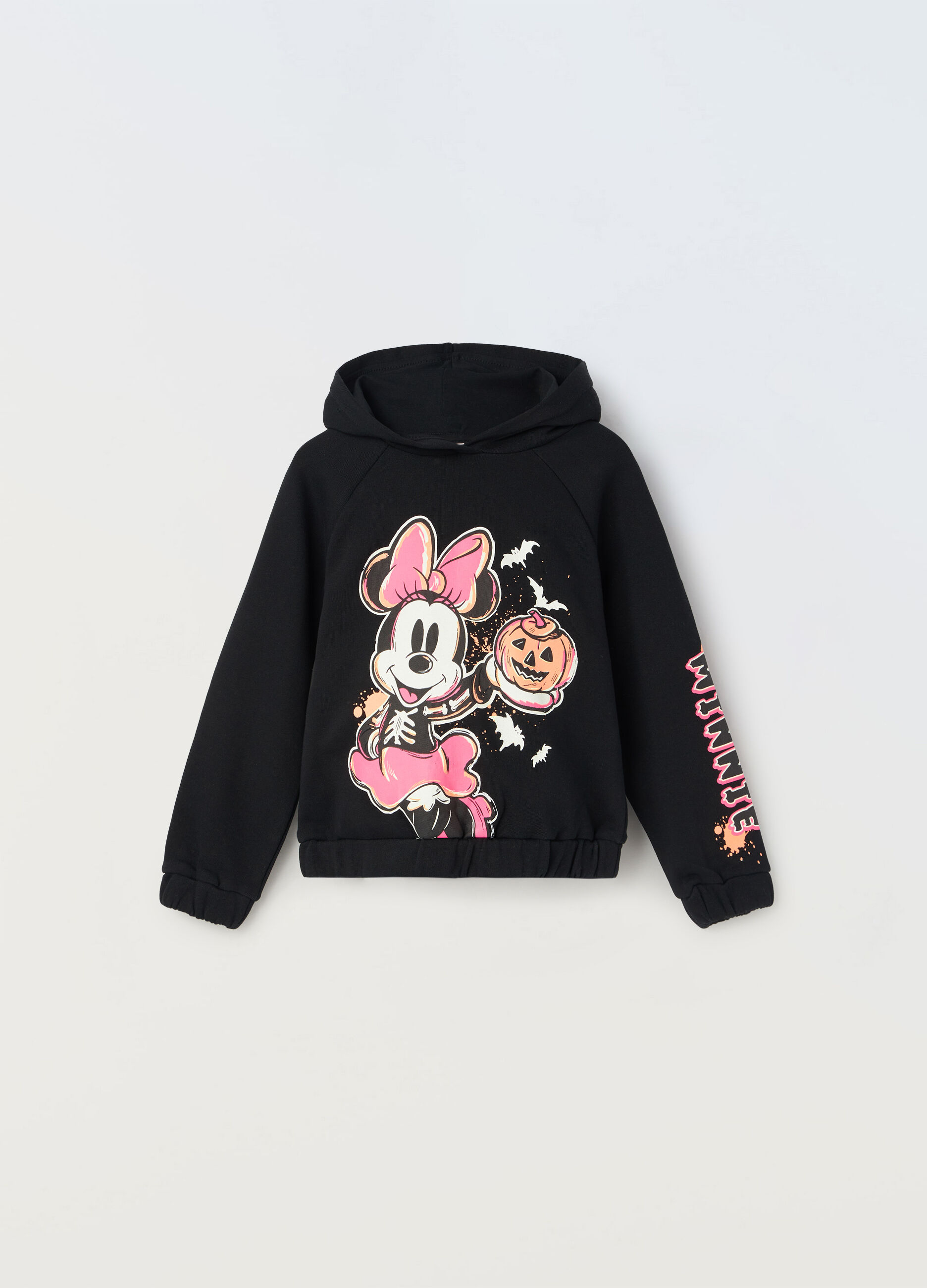 Felpa Minnie con cappuccio in bambina_0