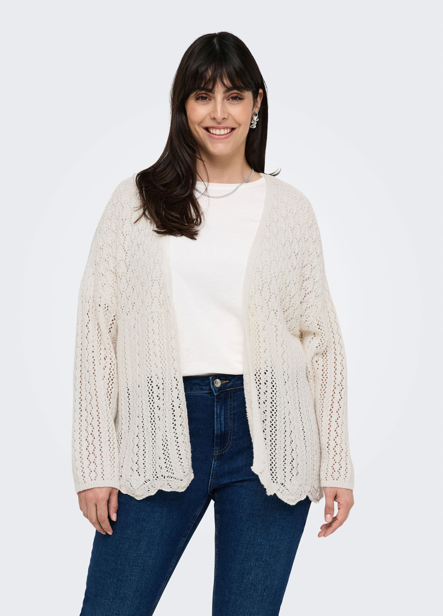 Cardigan con scollo a V_5