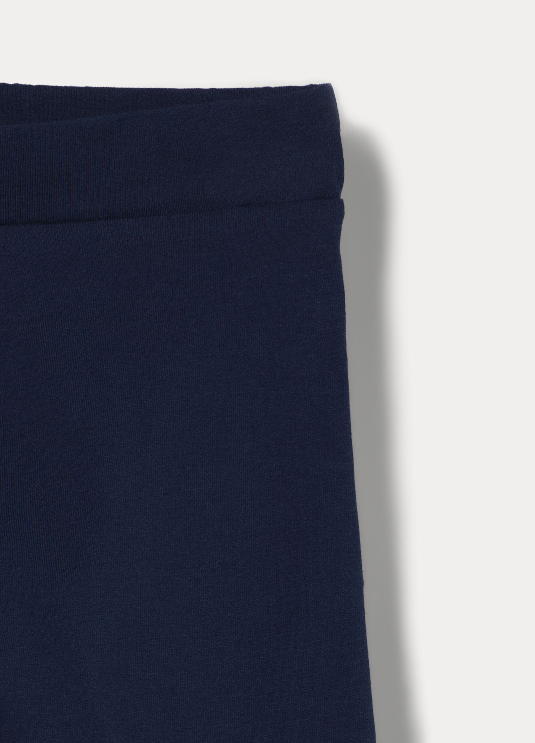 Pack 2 leggings fit slim in jersey di cotone stretch bambina_3