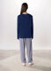 Set pigiama in interlock di puro cotone donna_1