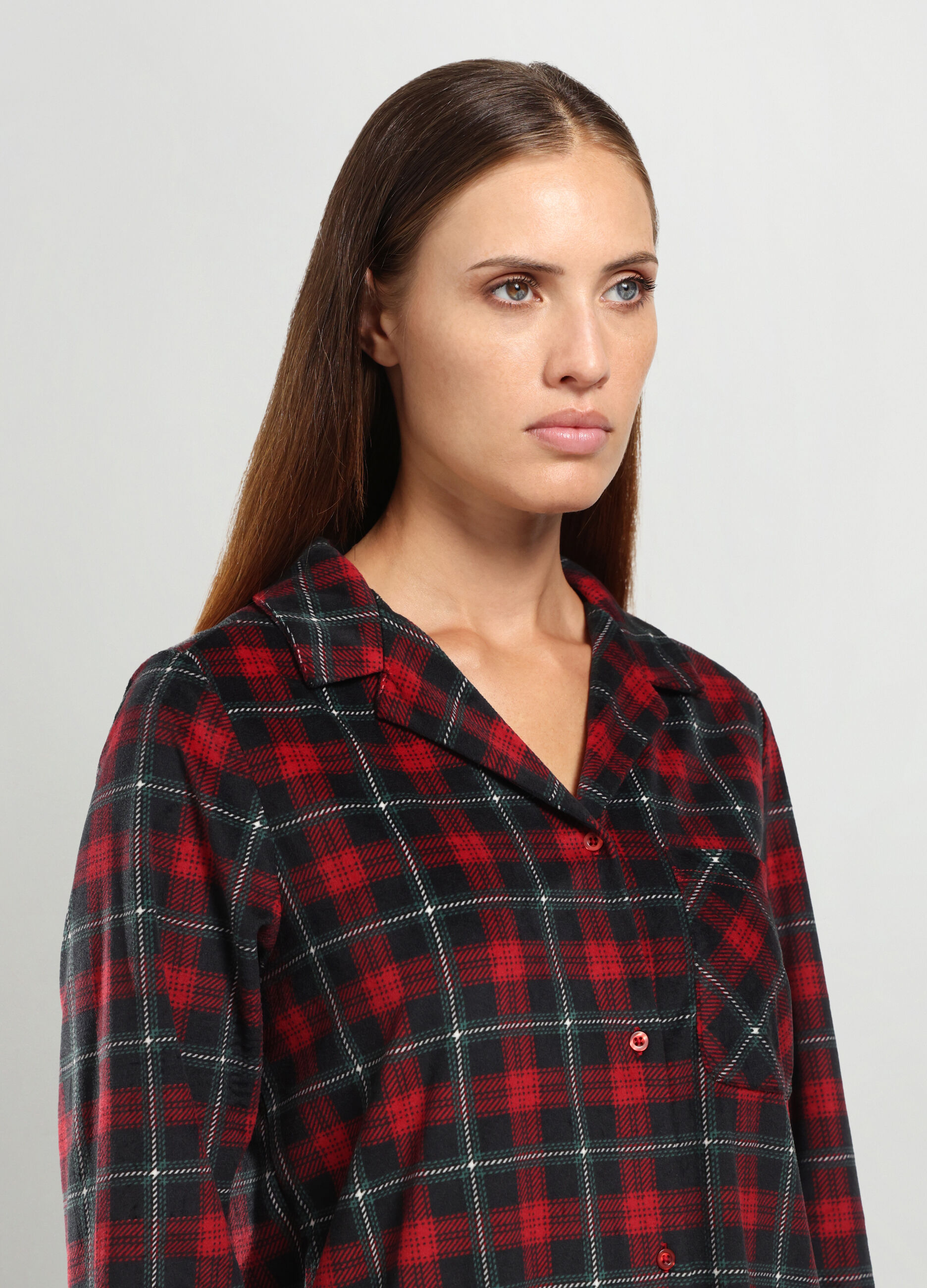 Camicia da notte velour donna_2