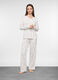 Set pigiama lungo in tessuto stretch donna_0
