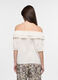 Blusa fit regular in american cr&ecirc;pe donna_1