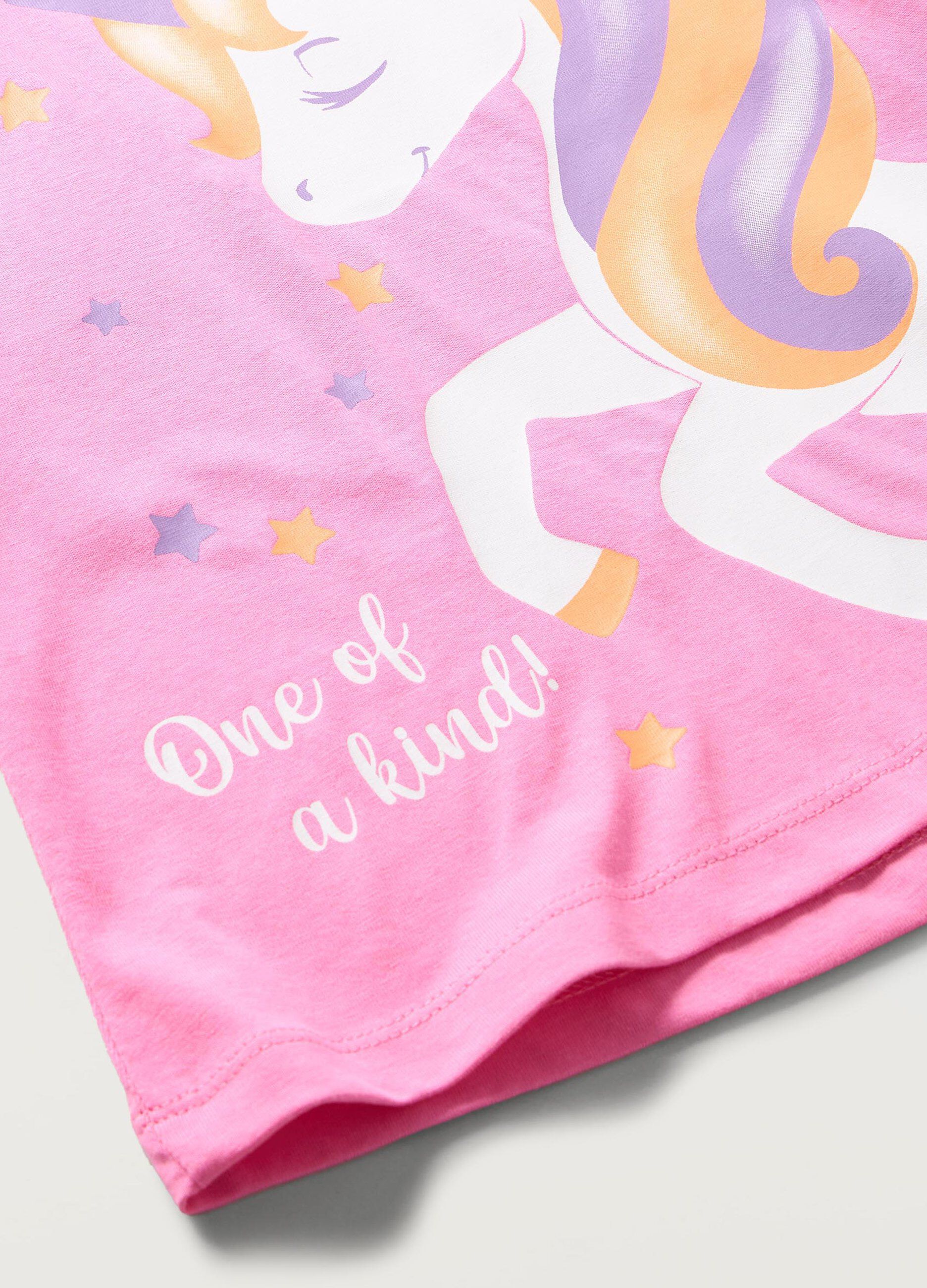 T-shirt in puro cotone bambina