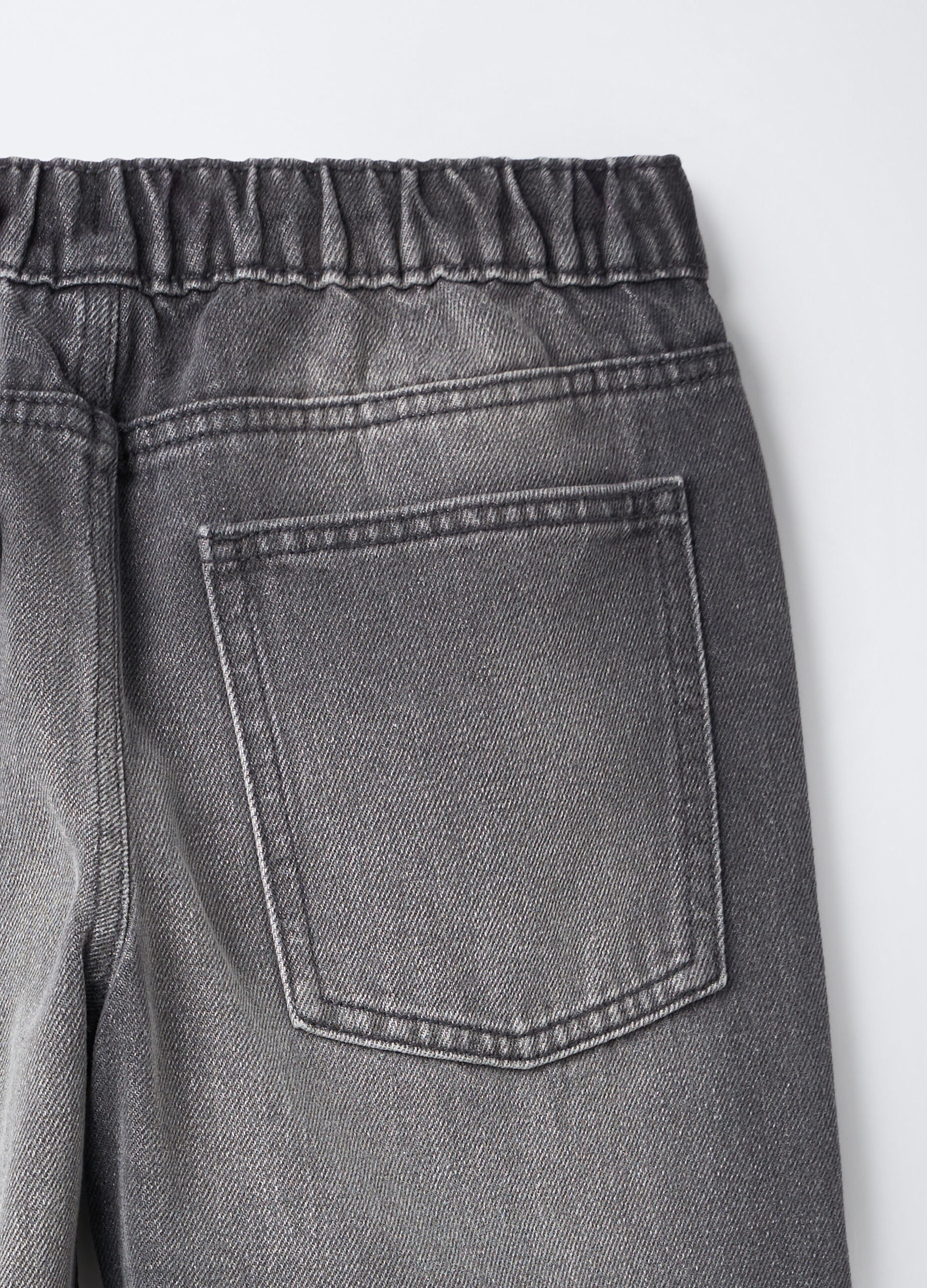 Jogger in denim misto cotone Comfort Fit ragazzo_2