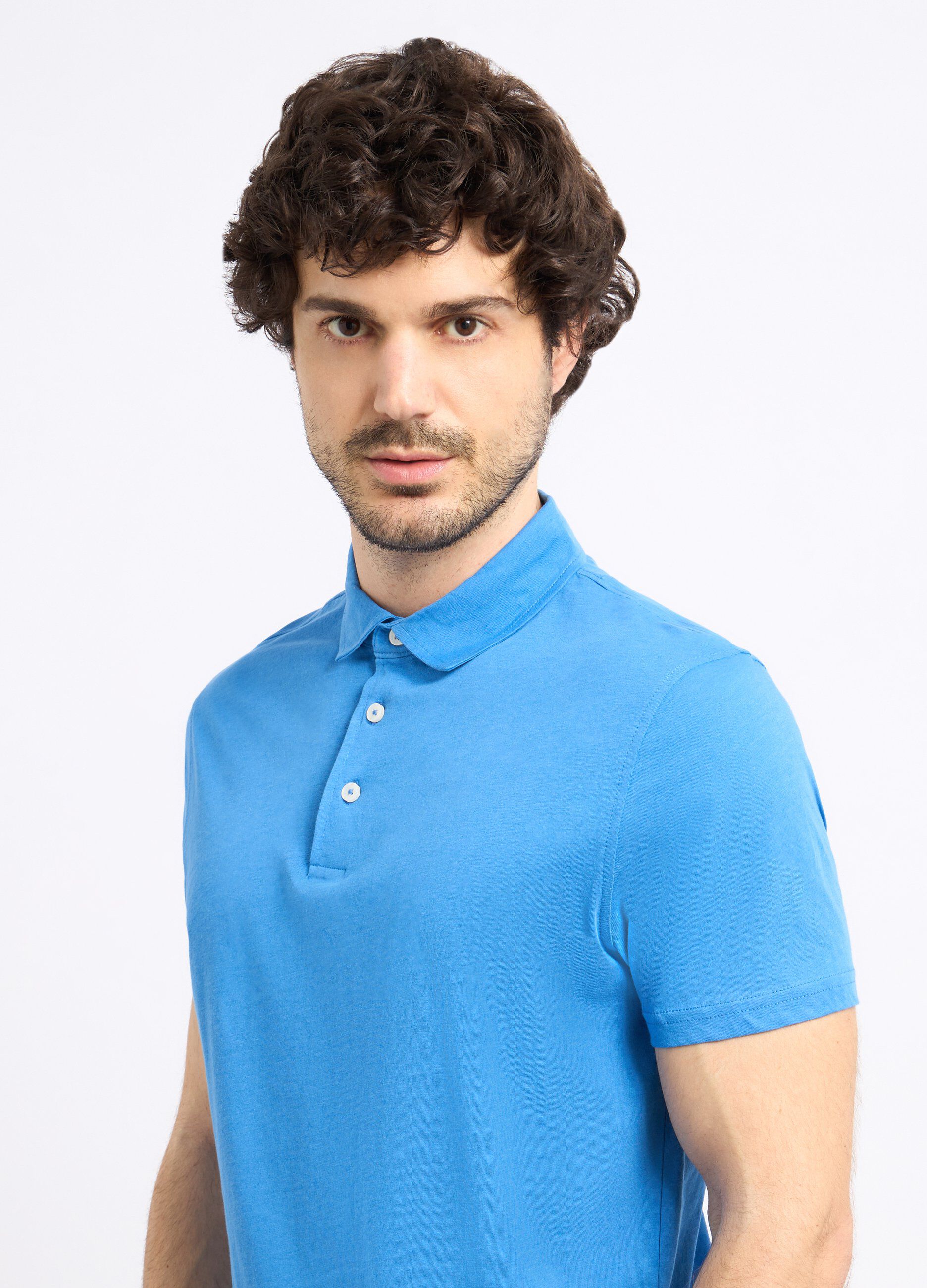 Polo in puro cotone uomo_2
