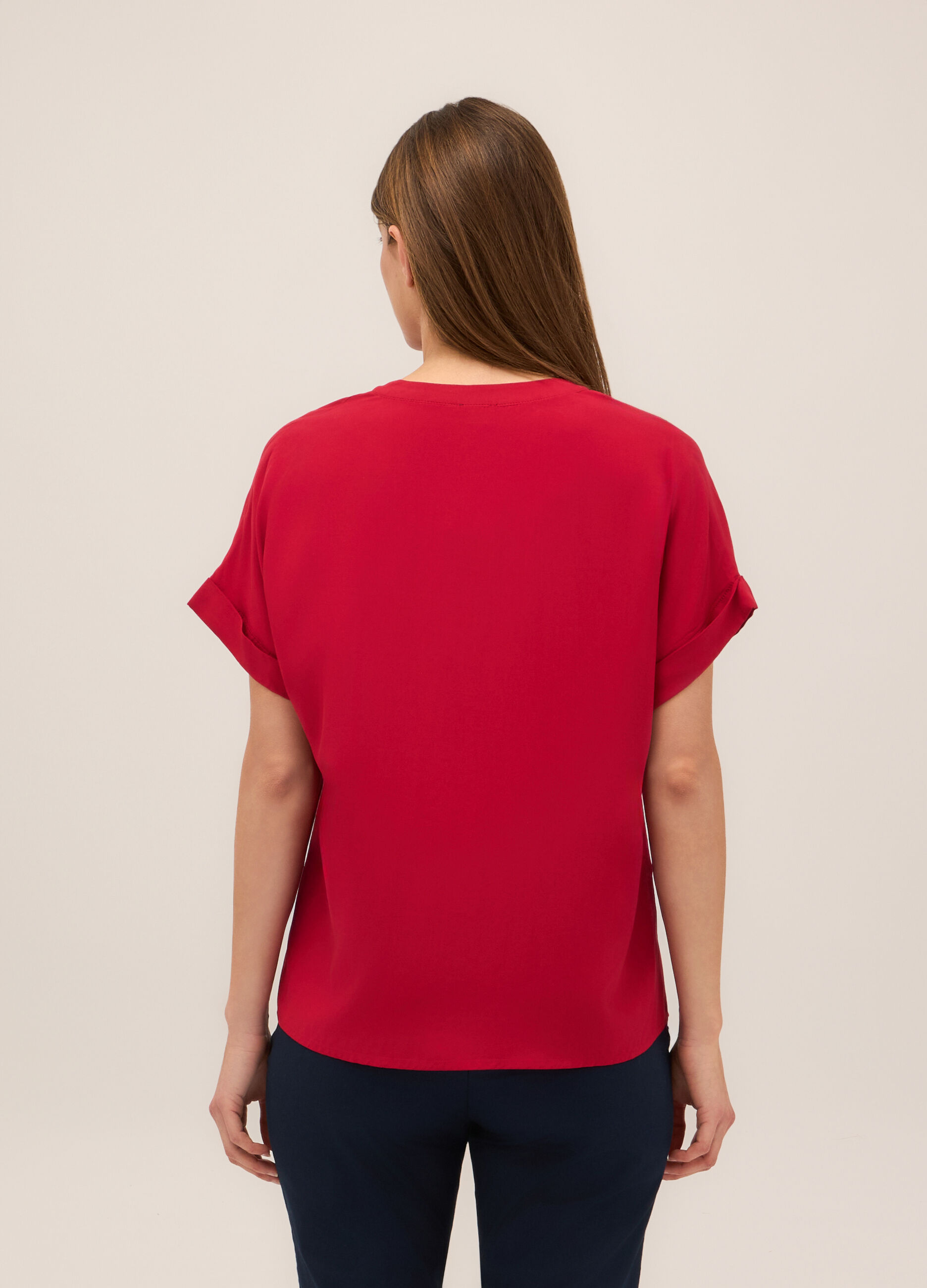 Blusa in pura viscosa donna_1