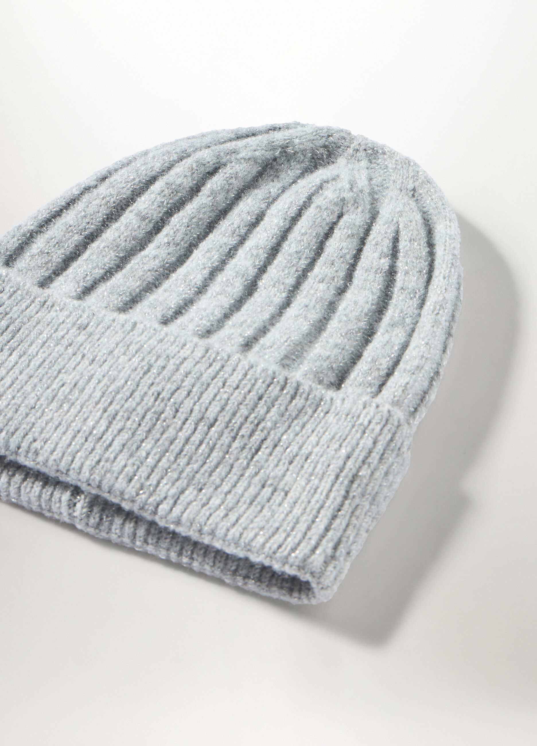 Berretto con filo lurex donna_2