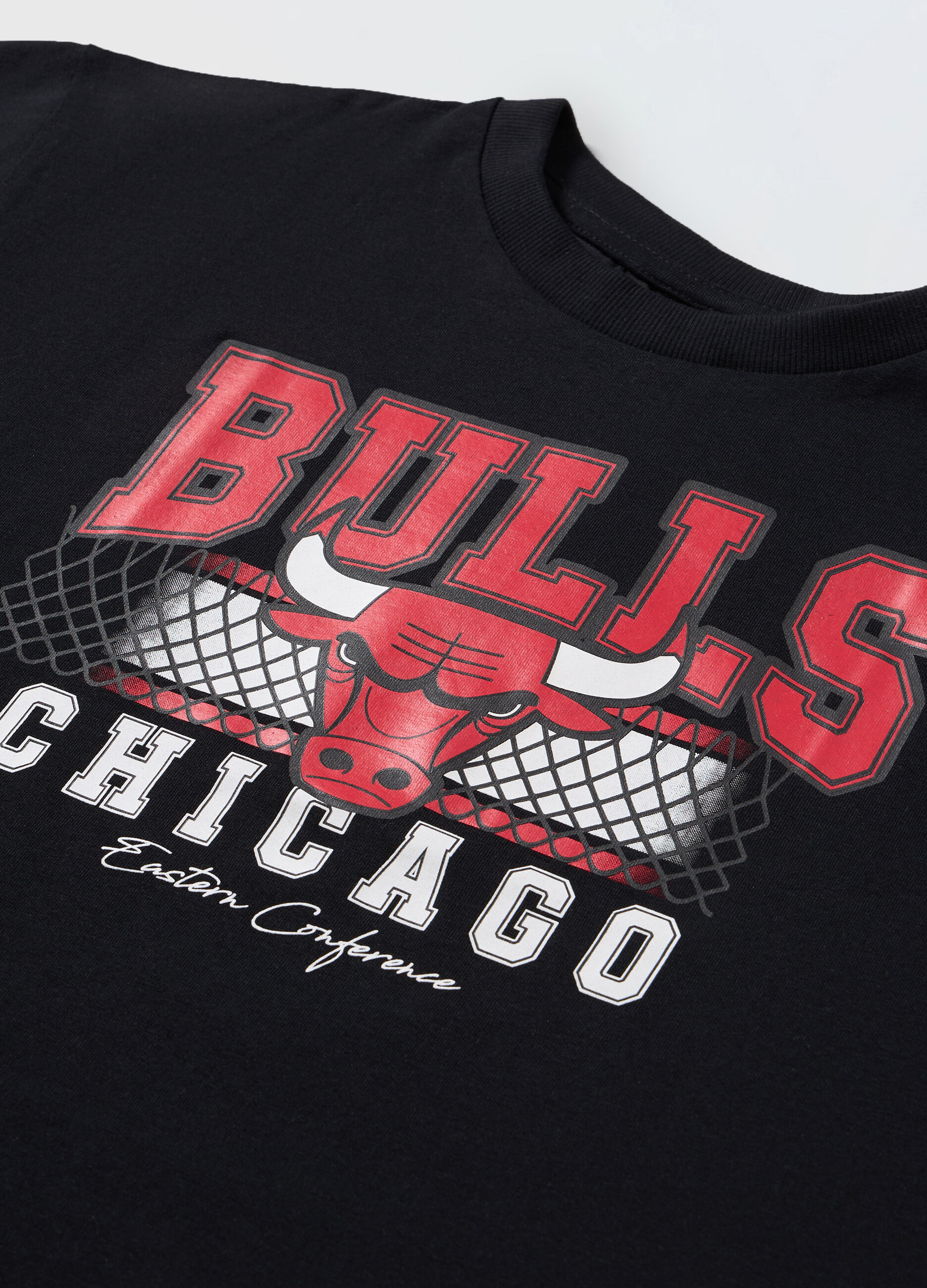 T-shirt NBA a maniche corte in puro cotone ragazzo_1