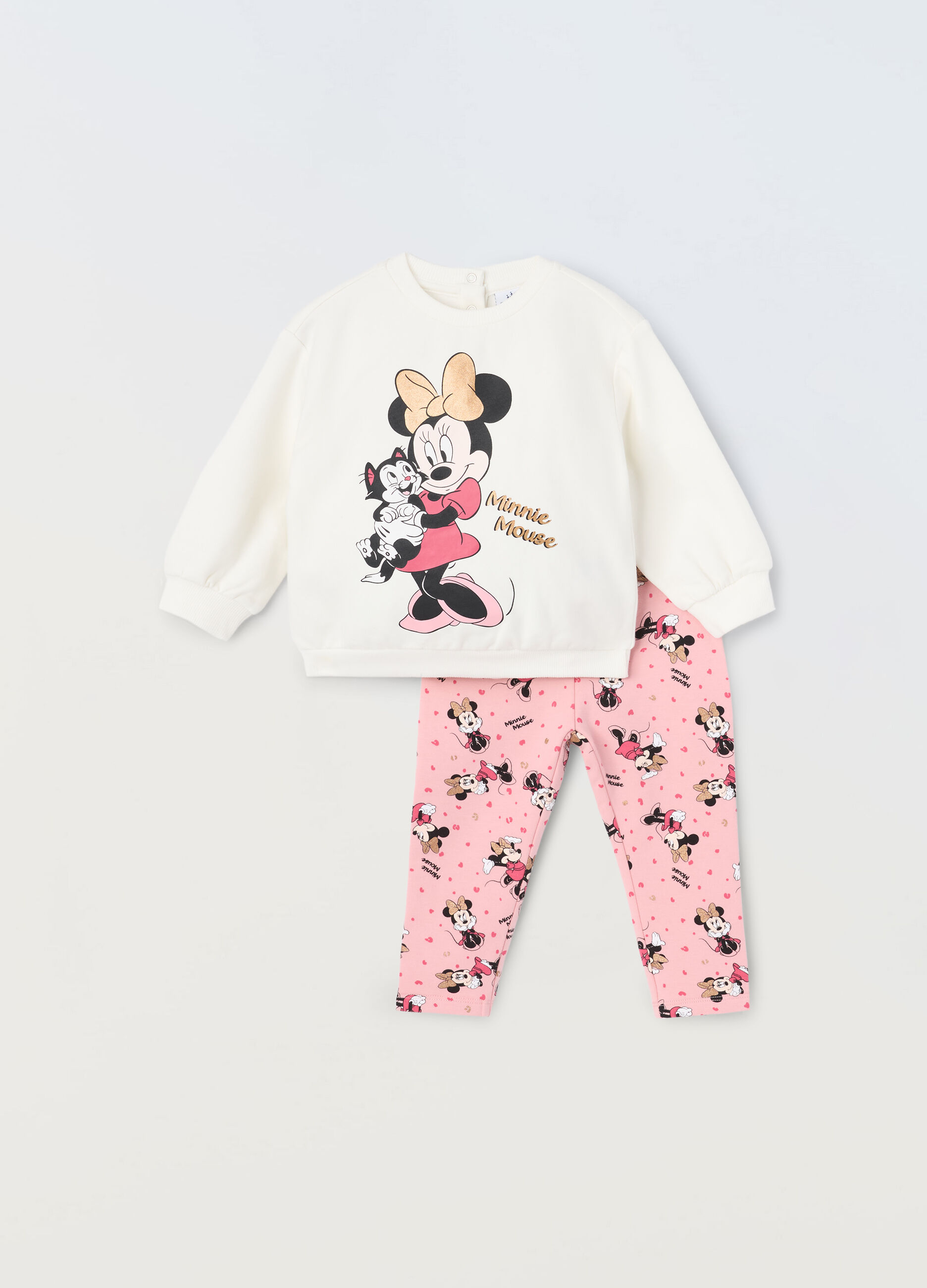 Jogging set in cotone stretch neonata_0