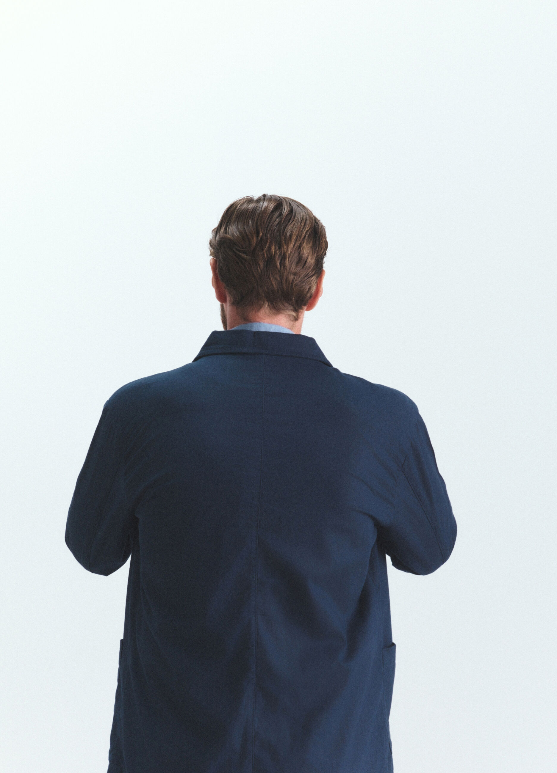 Giacca a camicia in lino e cotone uomo_2