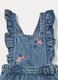Salopette in denim misto cotone bimba_2