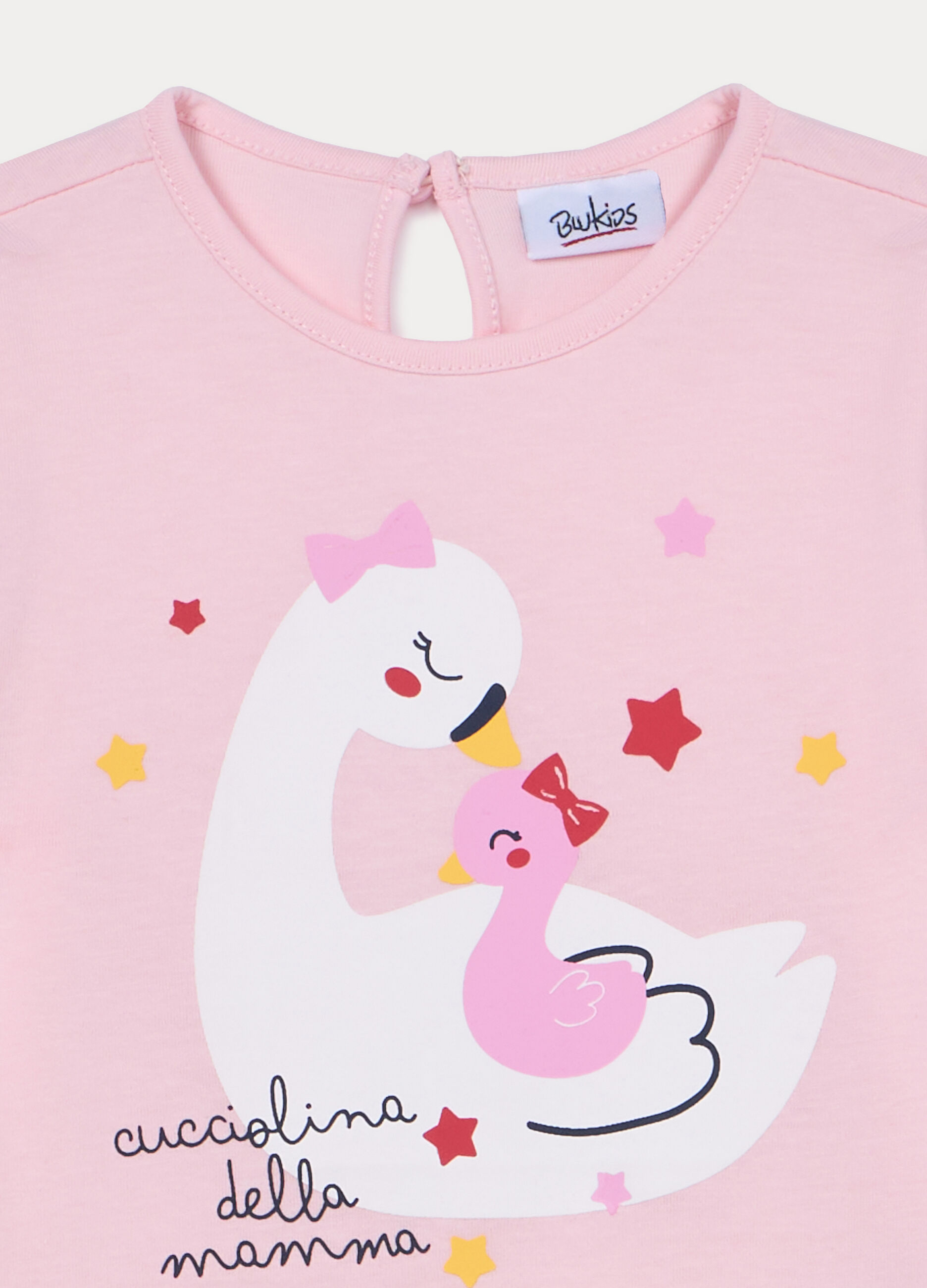 T-shirt in jersey di puro cotone bimba_2