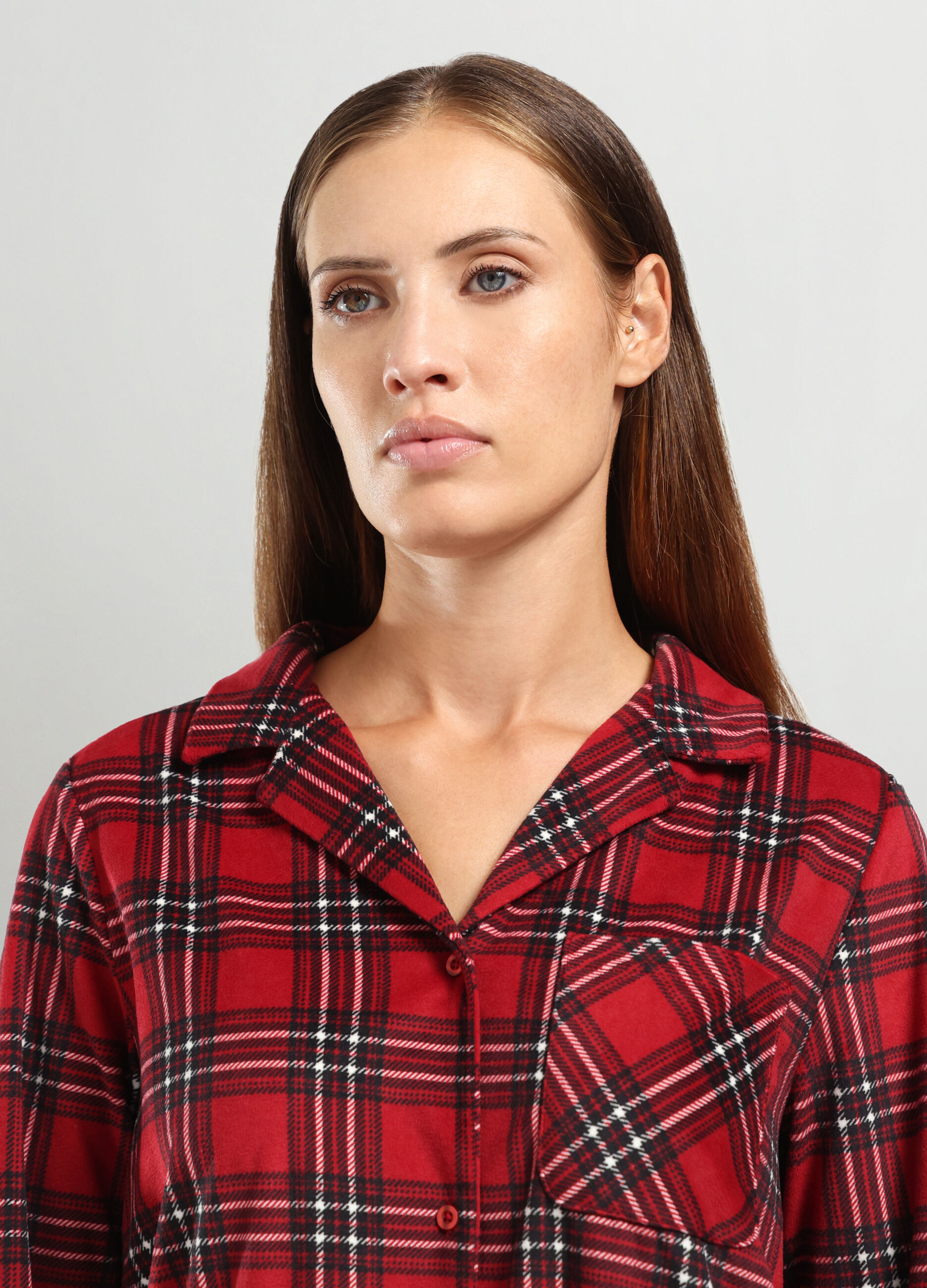 Camicia da notte velour donna_2