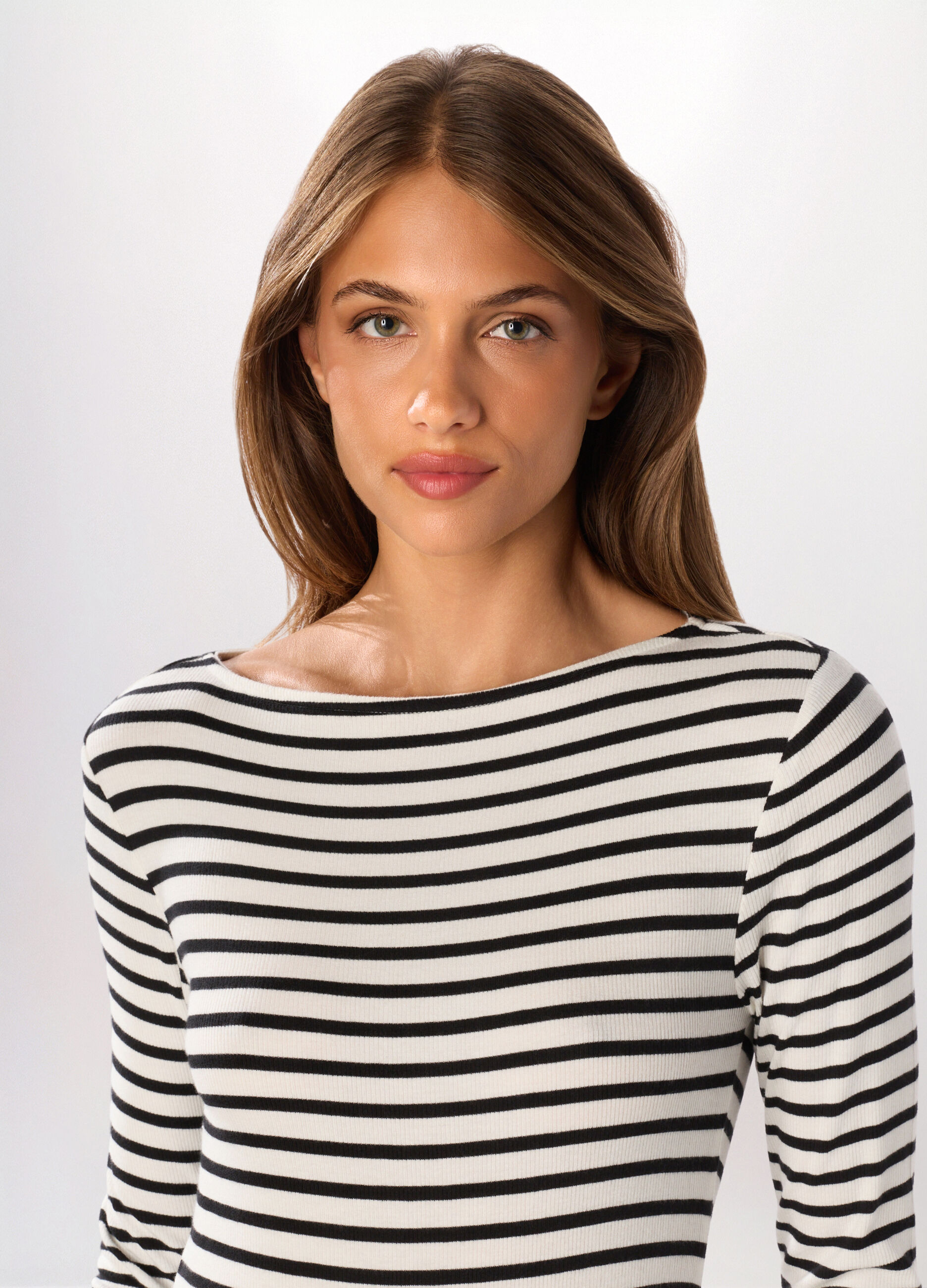 Body in costina di viscosa stretch donna_2